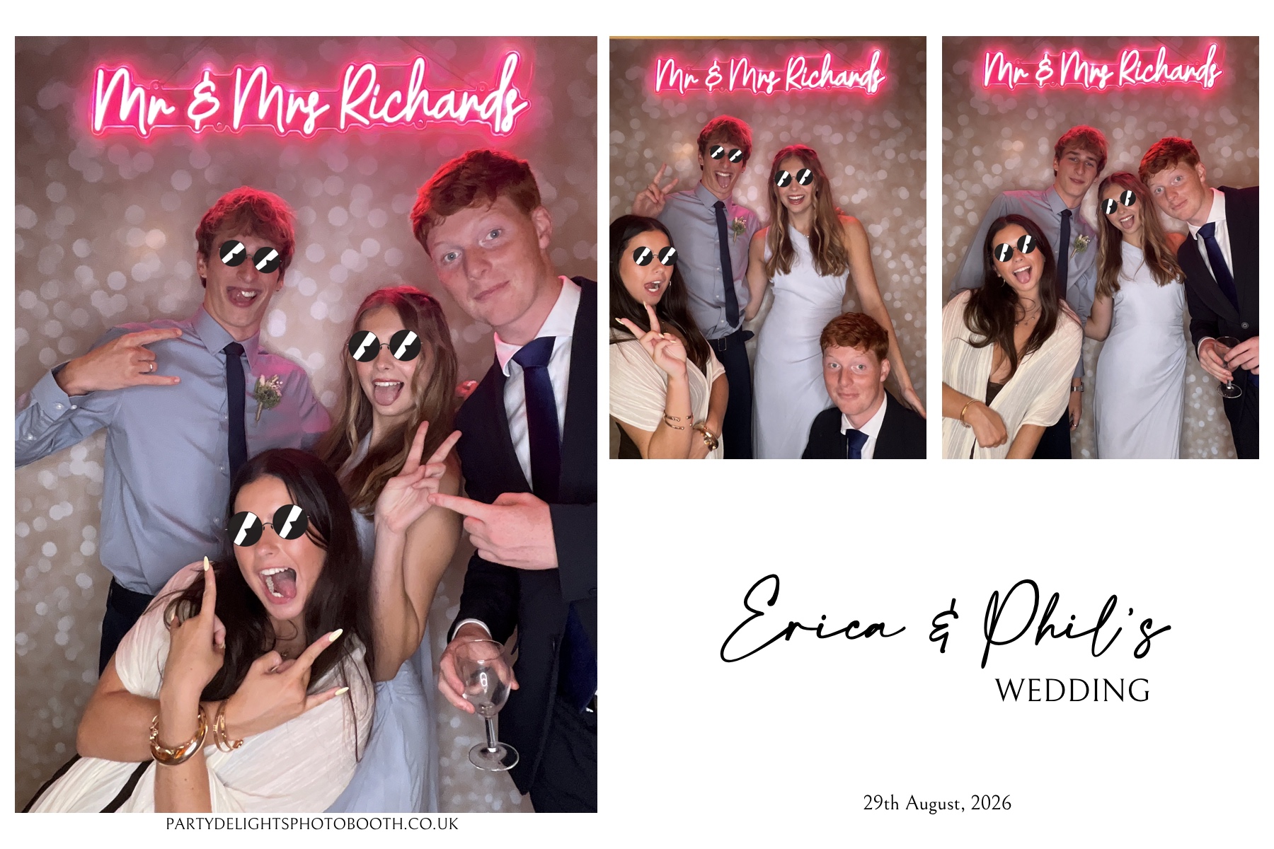 Erica & Phil’s Wedding | View more photos from the event at gallery.partydelightsphotobooth.co.uk/u/PartyDelightsPhotoBooth/Erica-Phil’s-Wedding