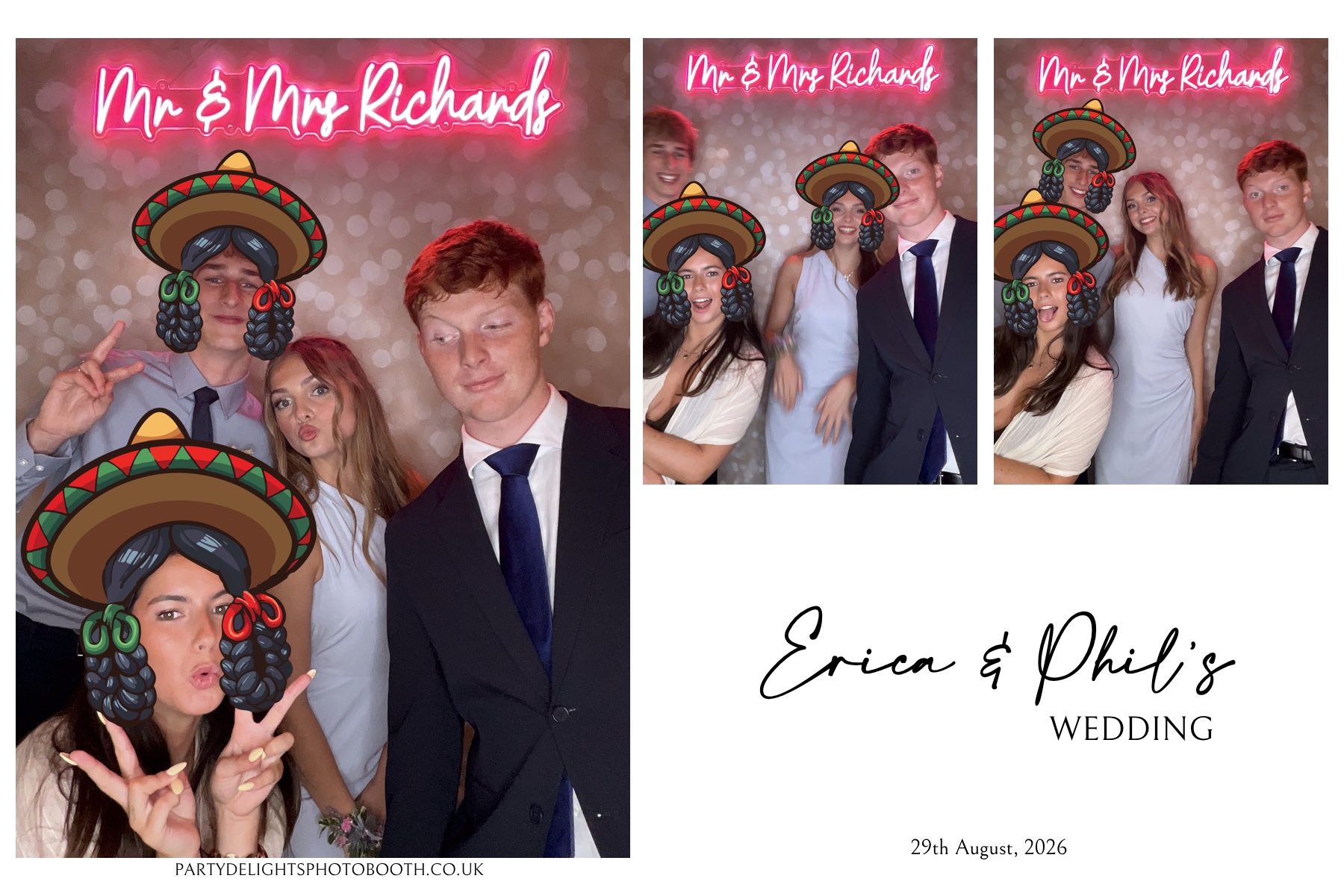 Erica & Phil’s Wedding | View more photos from the event at gallery.partydelightsphotobooth.co.uk/u/PartyDelightsPhotoBooth/Erica-Phil’s-Wedding