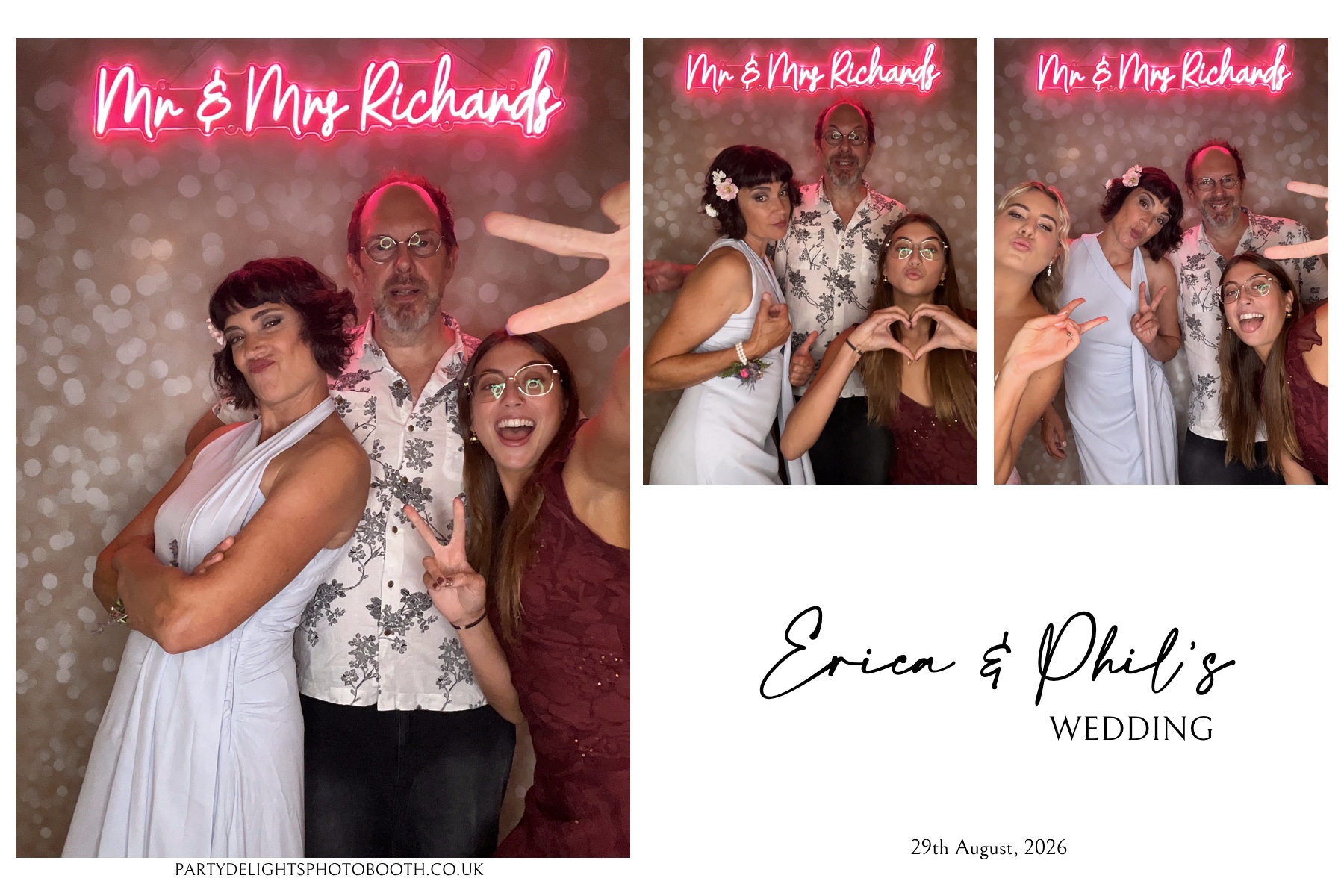 Erica & Phil’s Wedding | View more photos from the event at gallery.partydelightsphotobooth.co.uk/u/PartyDelightsPhotoBooth/Erica-Phil’s-Wedding