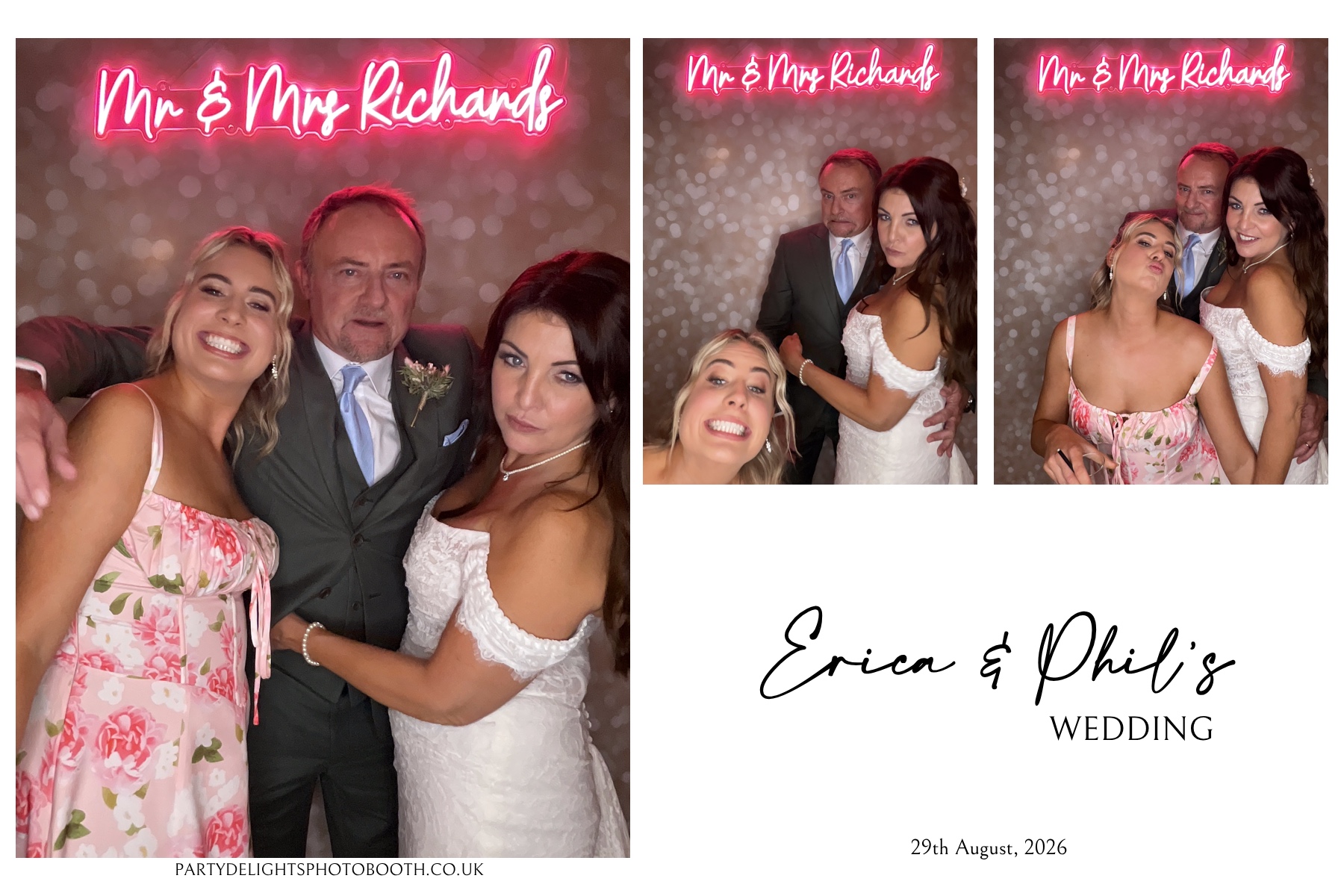 Erica & Phil’s Wedding | View more photos from the event at gallery.partydelightsphotobooth.co.uk/u/PartyDelightsPhotoBooth/Erica-Phil’s-Wedding