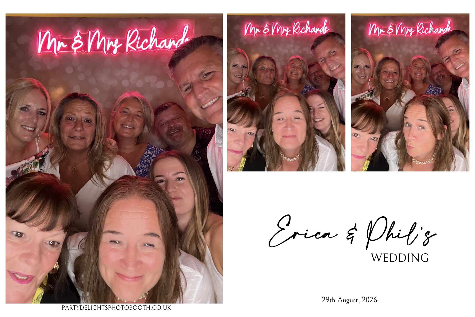 Erica & Phil’s Wedding | View more photos from the event at gallery.partydelightsphotobooth.co.uk/u/PartyDelightsPhotoBooth/Erica-Phil’s-Wedding