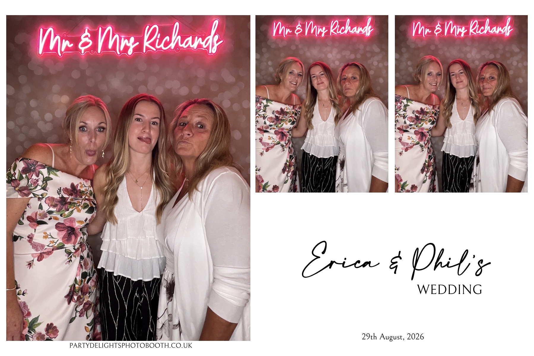 Erica & Phil’s Wedding | View more photos from the event at gallery.partydelightsphotobooth.co.uk/u/PartyDelightsPhotoBooth/Erica-Phil’s-Wedding