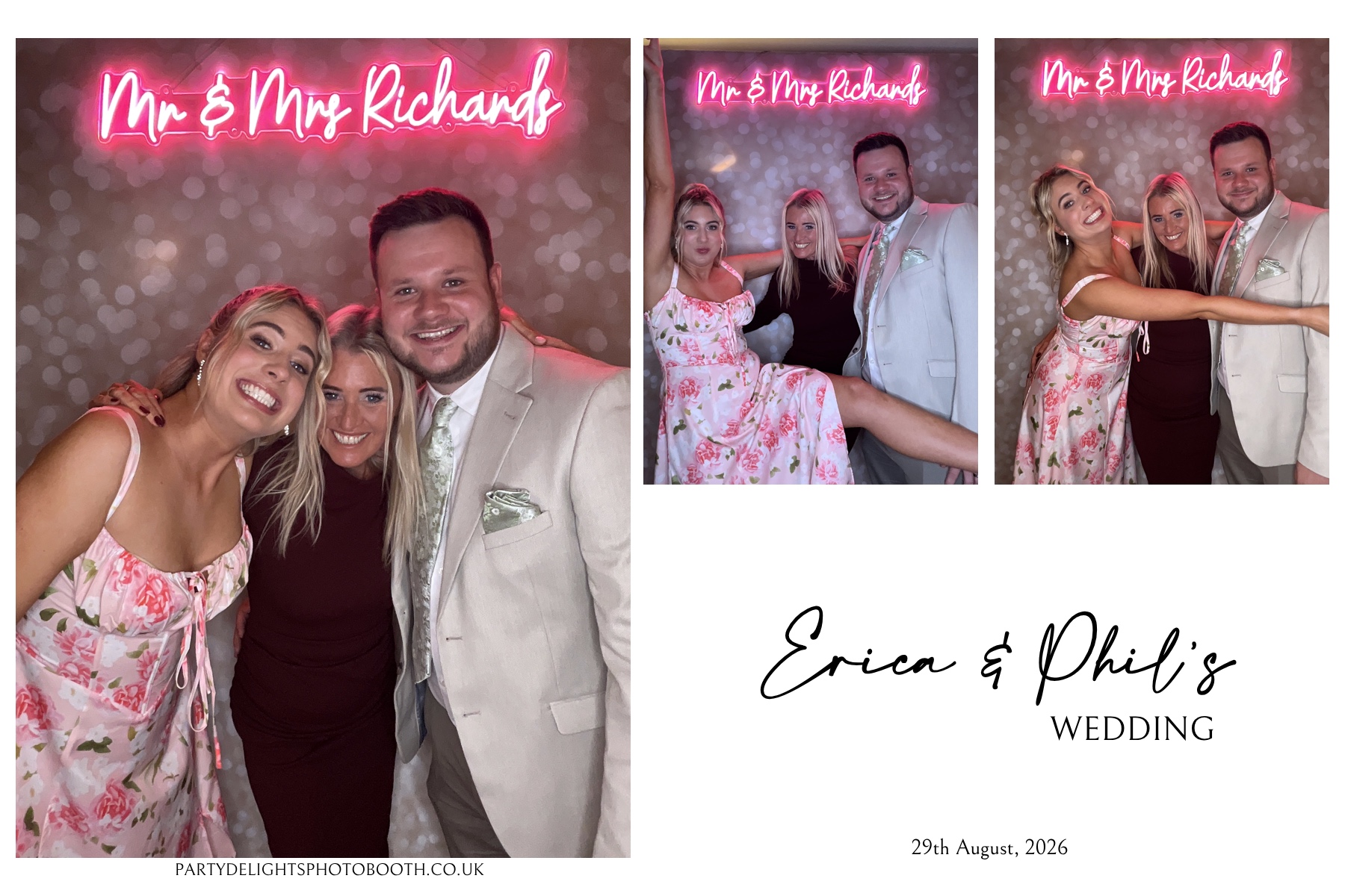 Erica & Phil’s Wedding | View more photos from the event at gallery.partydelightsphotobooth.co.uk/u/PartyDelightsPhotoBooth/Erica-Phil’s-Wedding