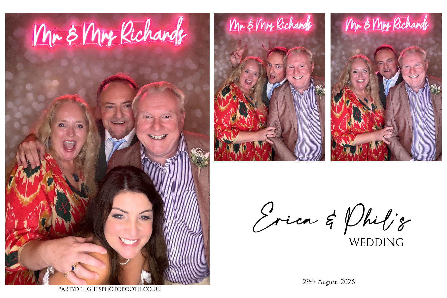 Erica & Phil’s Wedding | View more photos from the event at gallery.partydelightsphotobooth.co.uk/u/PartyDelightsPhotoBooth/Erica-Phil’s-Wedding