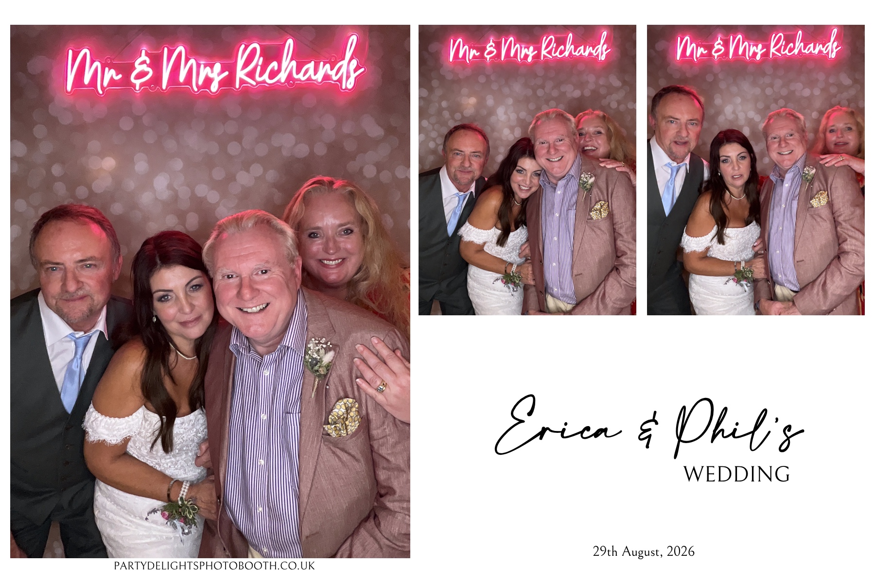 Erica & Phil’s Wedding | View more photos from the event at gallery.partydelightsphotobooth.co.uk/u/PartyDelightsPhotoBooth/Erica-Phil’s-Wedding