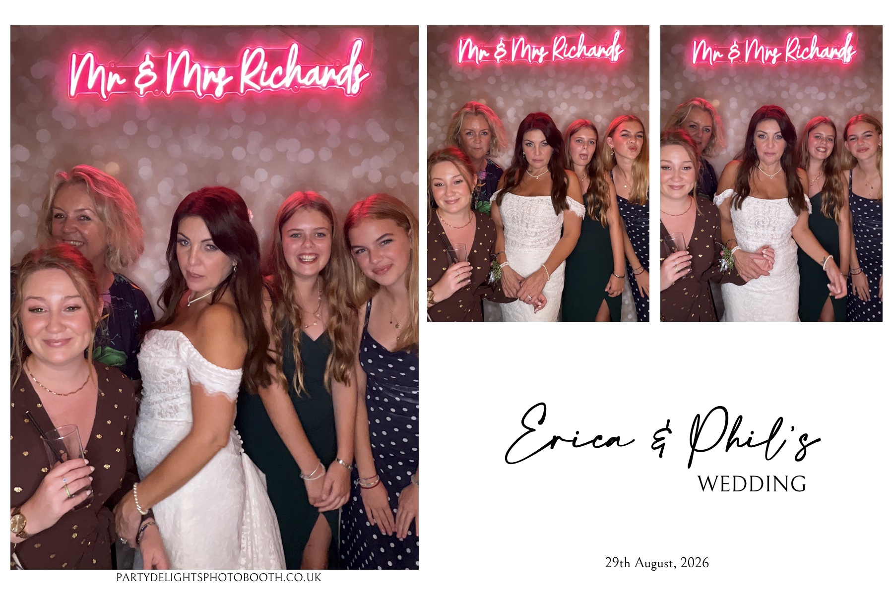Erica & Phil’s Wedding | View more photos from the event at gallery.partydelightsphotobooth.co.uk/u/PartyDelightsPhotoBooth/Erica-Phil’s-Wedding