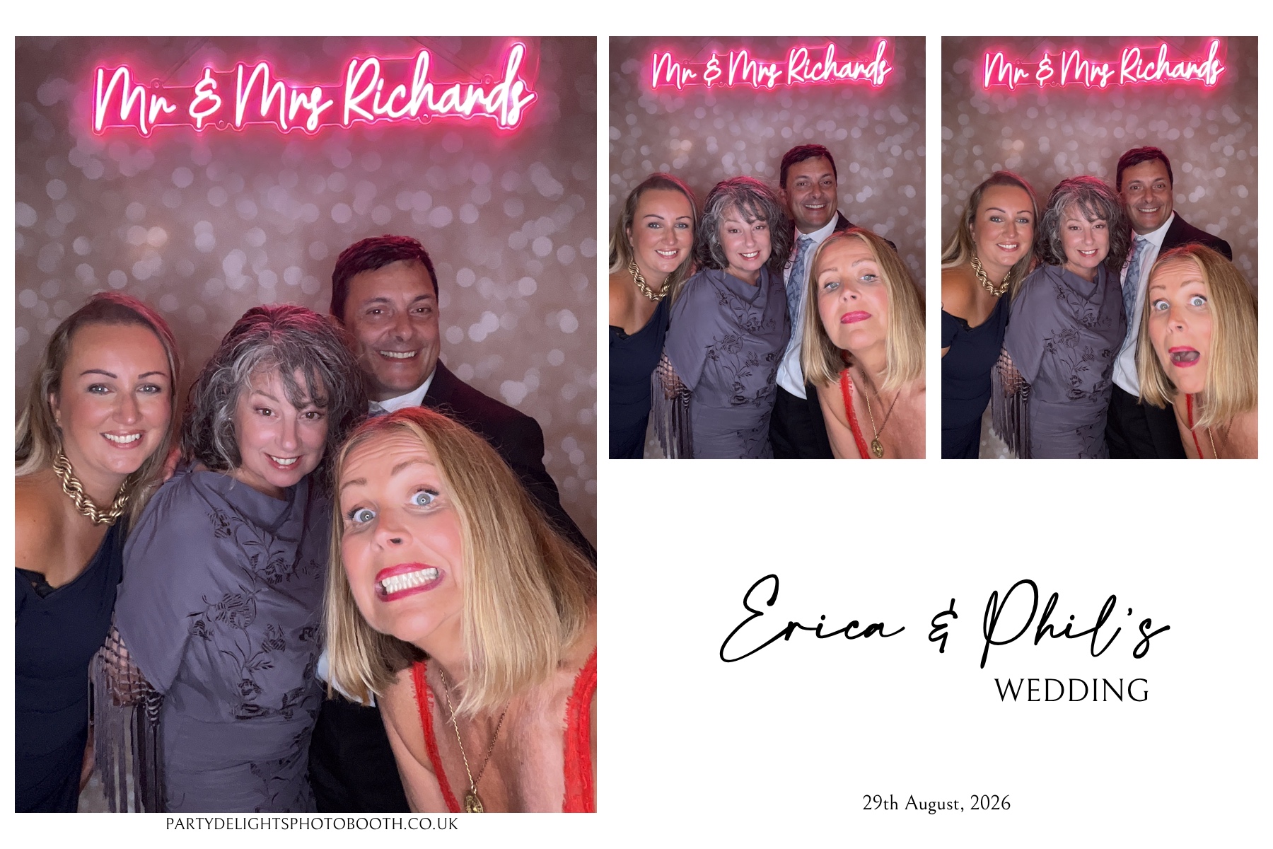 Erica & Phil’s Wedding | View more photos from the event at gallery.partydelightsphotobooth.co.uk/u/PartyDelightsPhotoBooth/Erica-Phil’s-Wedding