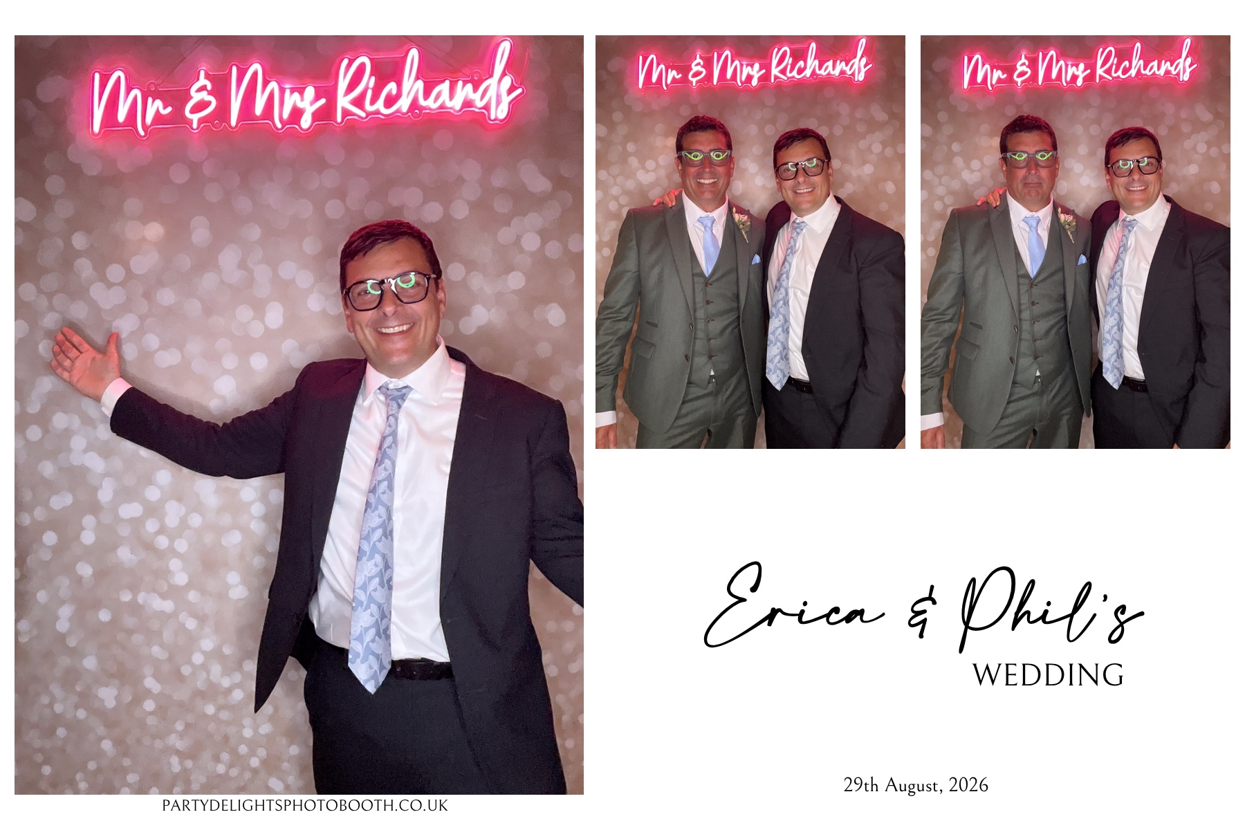 Erica & Phil’s Wedding | View more photos from the event at gallery.partydelightsphotobooth.co.uk/u/PartyDelightsPhotoBooth/Erica-Phil’s-Wedding