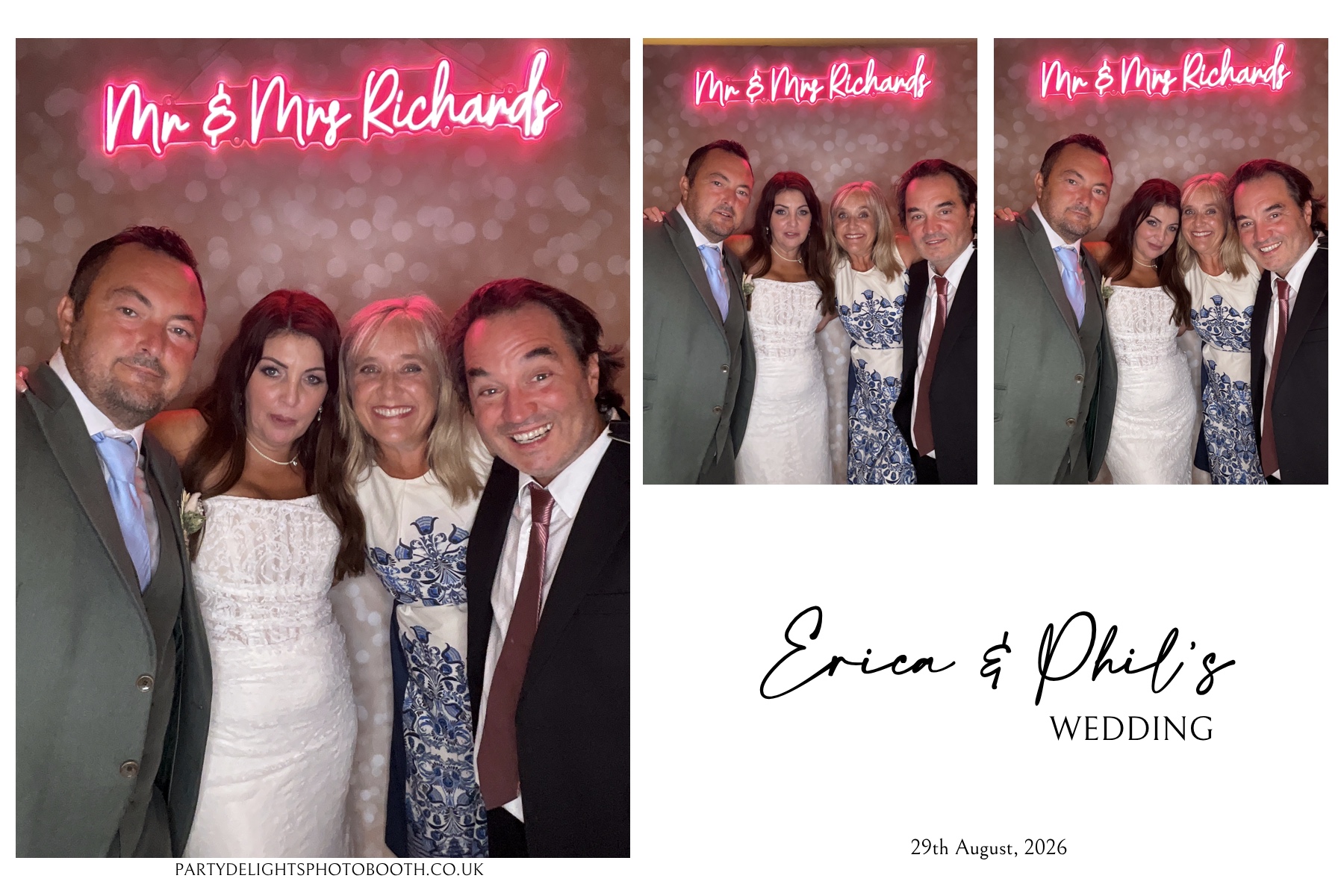 Erica & Phil’s Wedding | View more photos from the event at gallery.partydelightsphotobooth.co.uk/u/PartyDelightsPhotoBooth/Erica-Phil’s-Wedding
