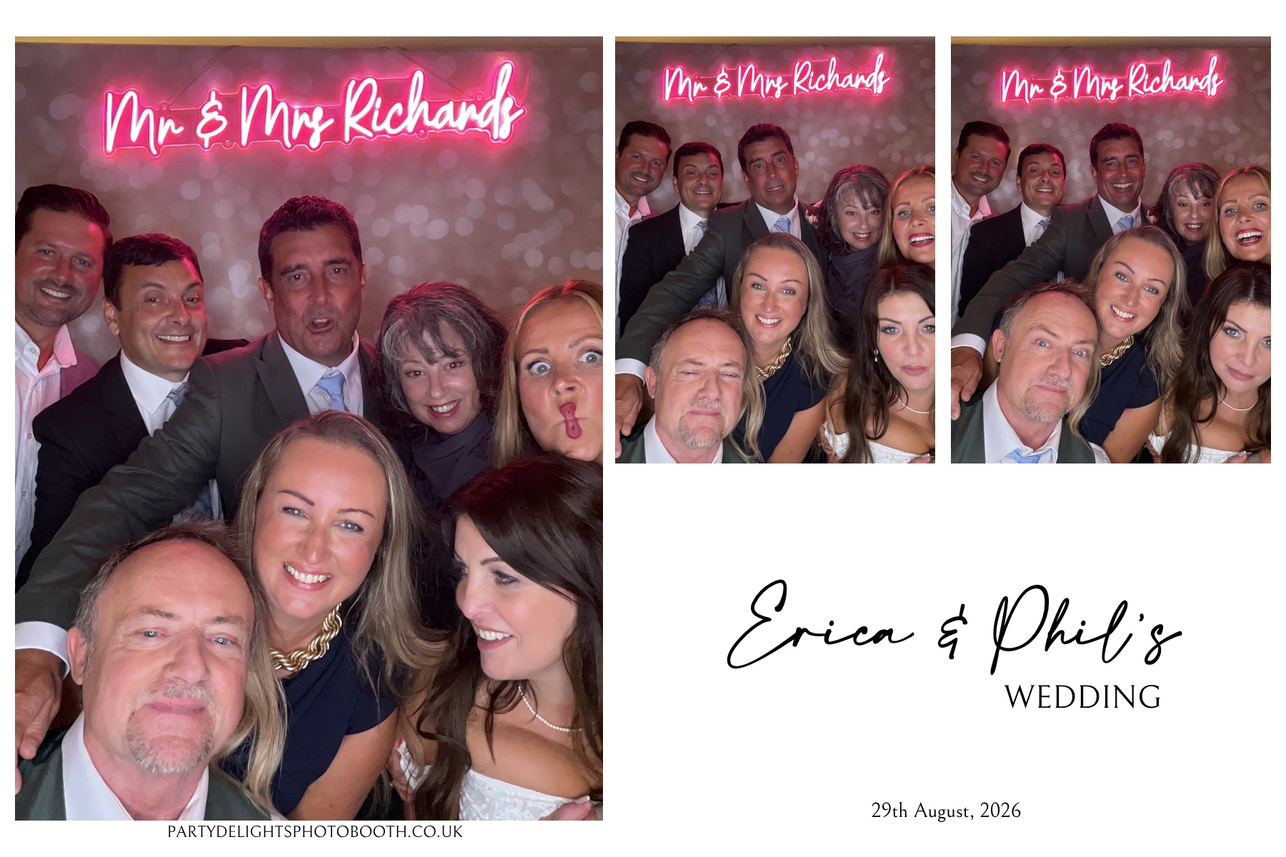 Erica & Phil’s Wedding | View more photos from the event at gallery.partydelightsphotobooth.co.uk/u/PartyDelightsPhotoBooth/Erica-Phil’s-Wedding
