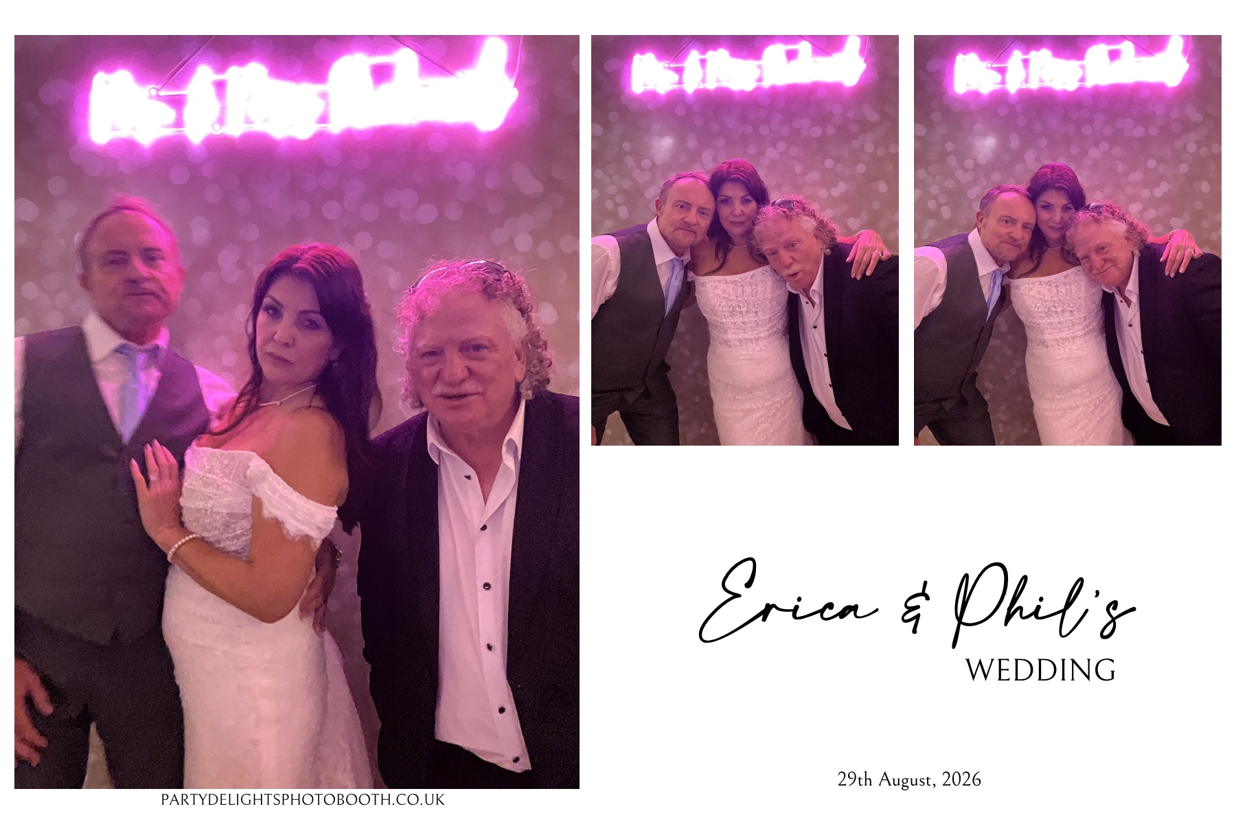 Erica & Phil’s Wedding | View more photos from the event at gallery.partydelightsphotobooth.co.uk/u/PartyDelightsPhotoBooth/Erica-Phil’s-Wedding