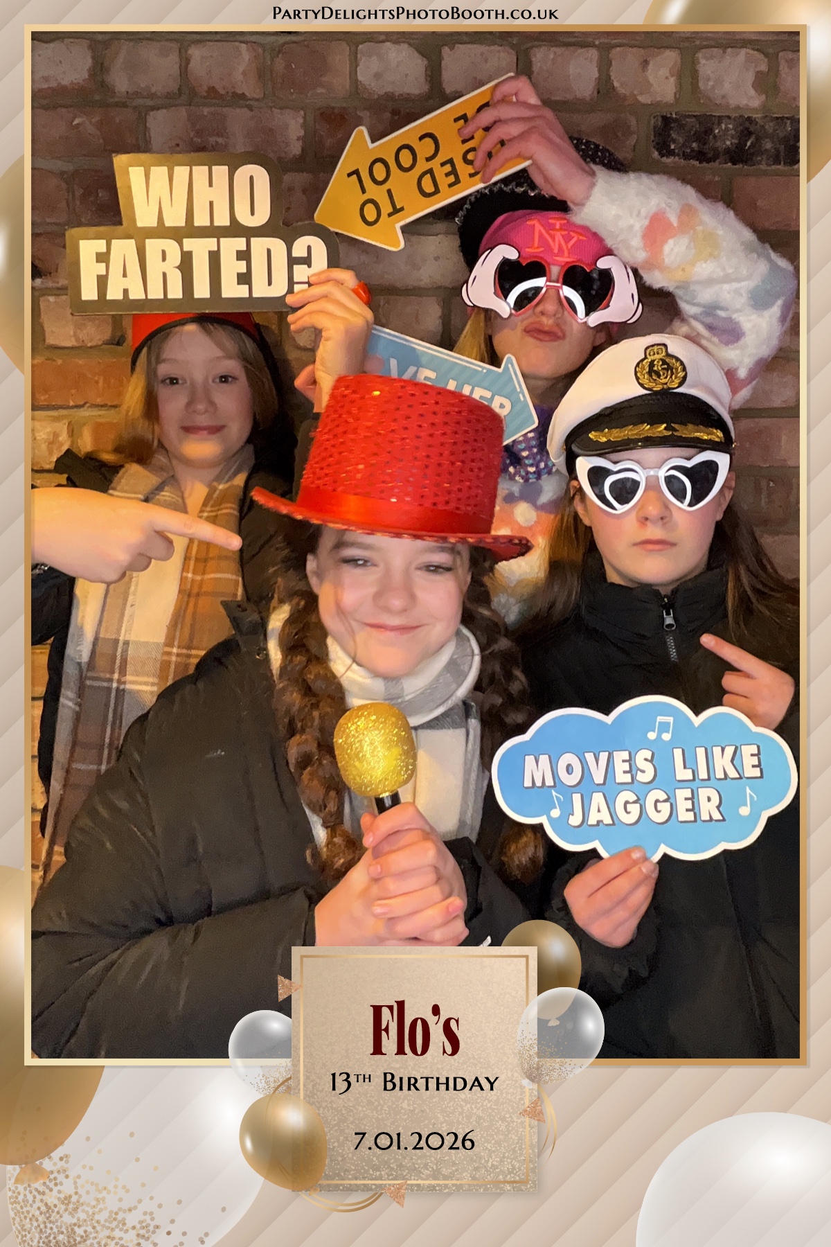 Florence 13th Birthday Party | View more photos from the event at gallery.partydelightsphotobooth.co.uk/u/PartyDelightsPhotoBooth/Florence-13th-Birthday-Party