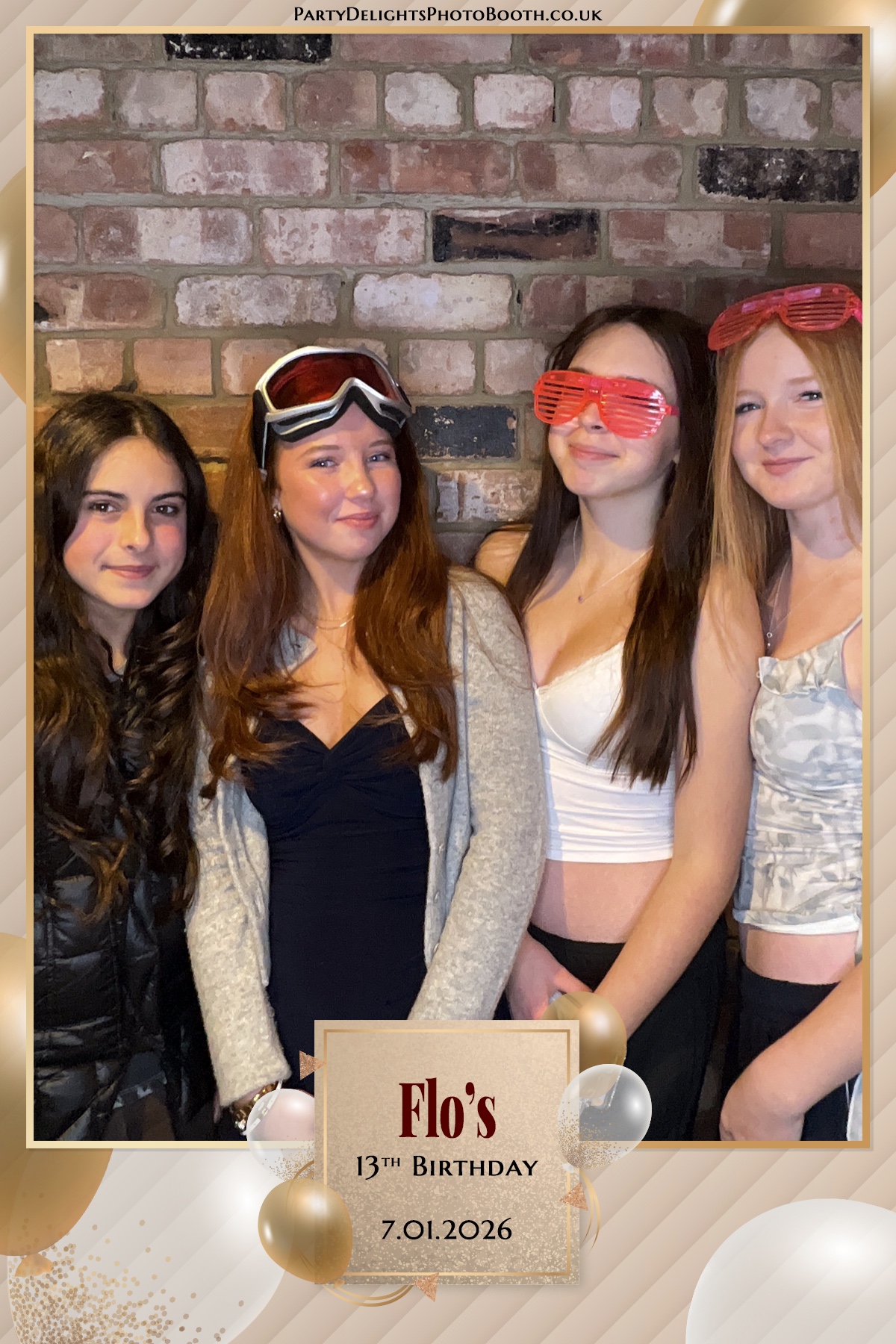 Florence 13th Birthday Party | View more photos from the event at gallery.partydelightsphotobooth.co.uk/u/PartyDelightsPhotoBooth/Florence-13th-Birthday-Party