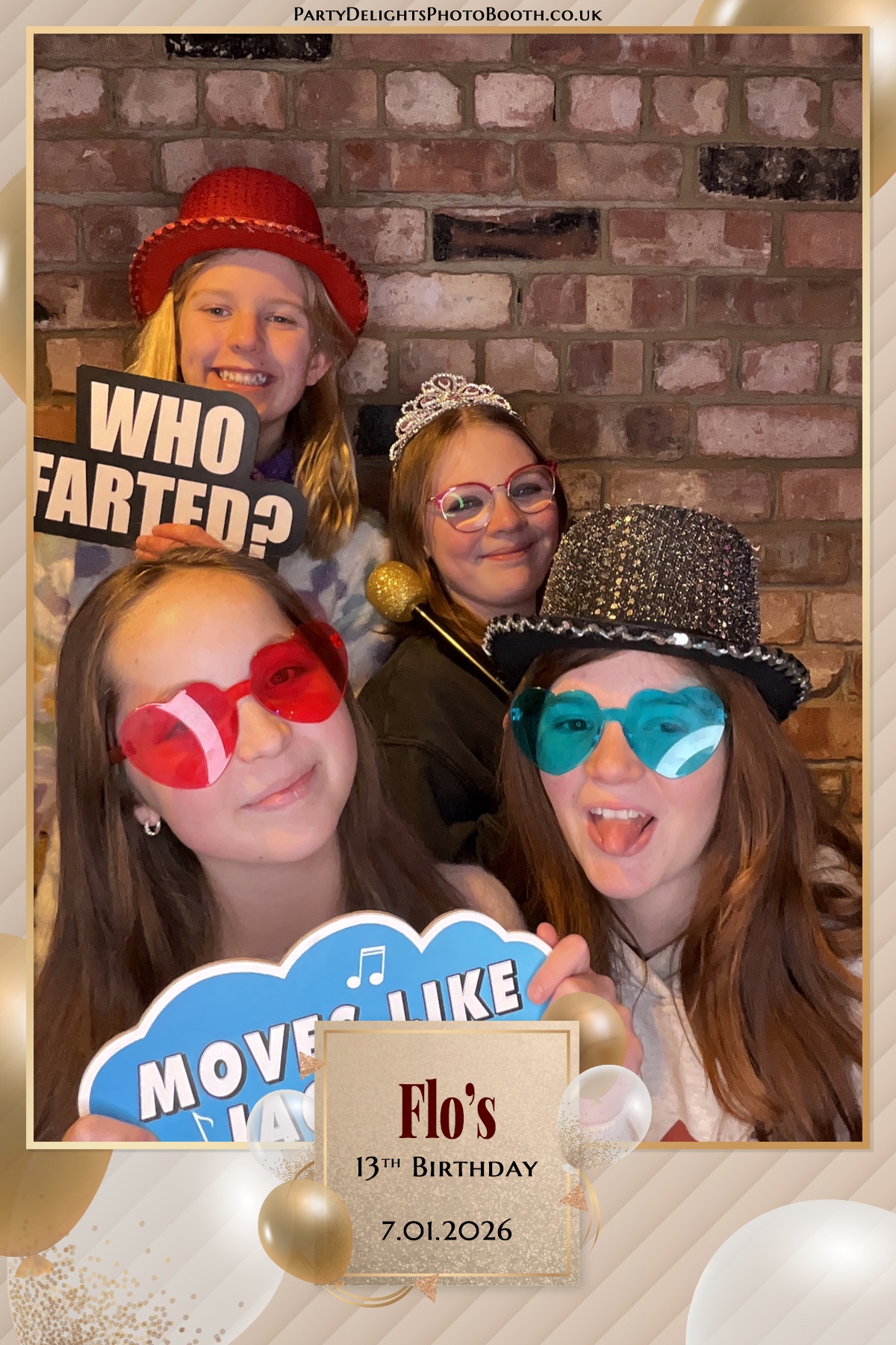 Florence 13th Birthday Party | View more photos from the event at gallery.partydelightsphotobooth.co.uk/u/PartyDelightsPhotoBooth/Florence-13th-Birthday-Party