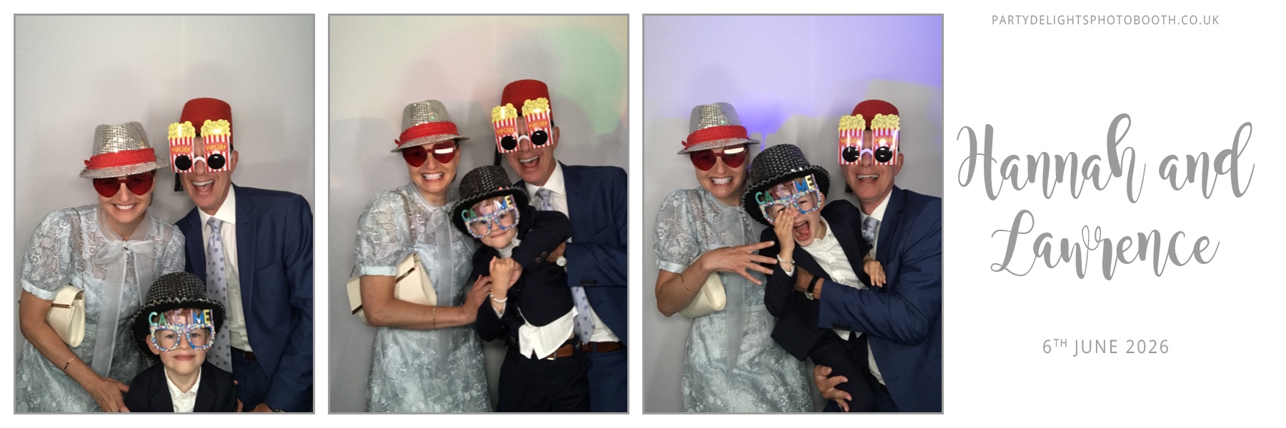 Hannah and Lawrence's Wedding | View more photos from the event at gallery.partydelightsphotobooth.co.uk/u/PartyDelightsPhotoBooth/Hannah-and-Lawrences-Wedding