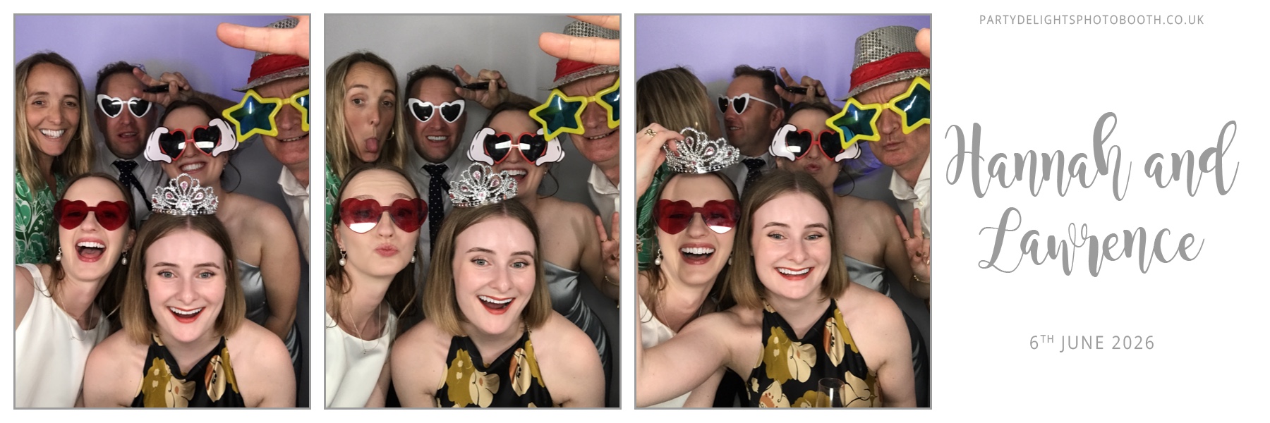 Hannah and Lawrence's Wedding | View more photos from the event at gallery.partydelightsphotobooth.co.uk/u/PartyDelightsPhotoBooth/Hannah-and-Lawrences-Wedding