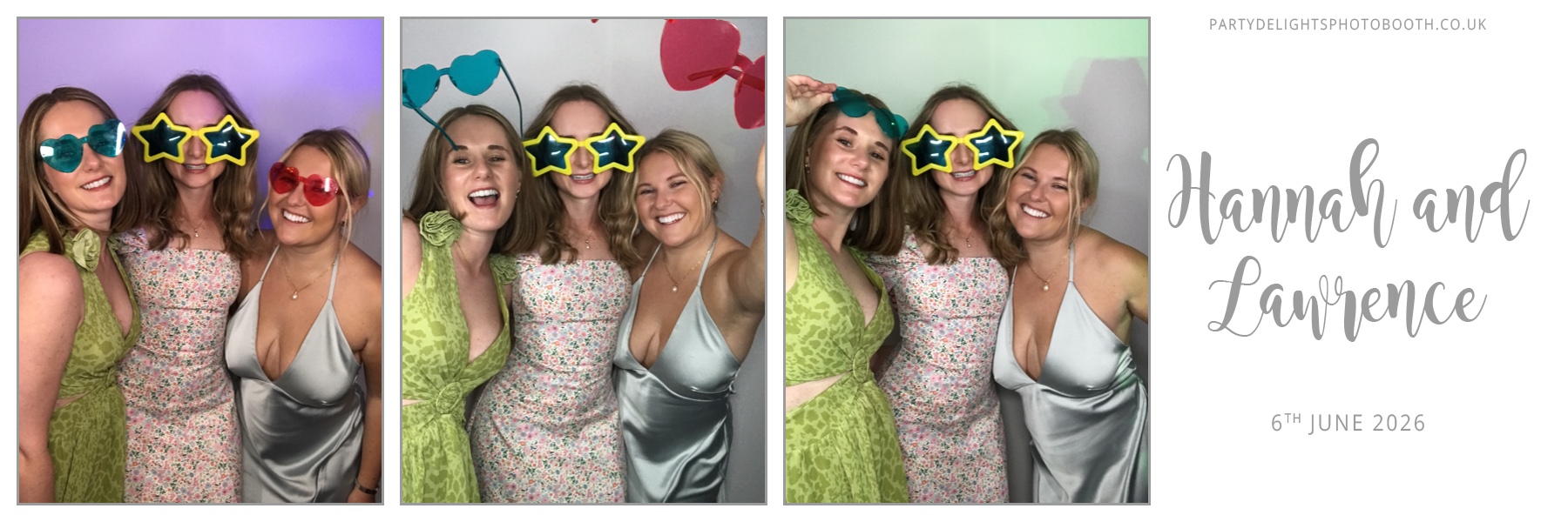 Hannah and Lawrence's Wedding | View more photos from the event at gallery.partydelightsphotobooth.co.uk/u/PartyDelightsPhotoBooth/Hannah-and-Lawrences-Wedding