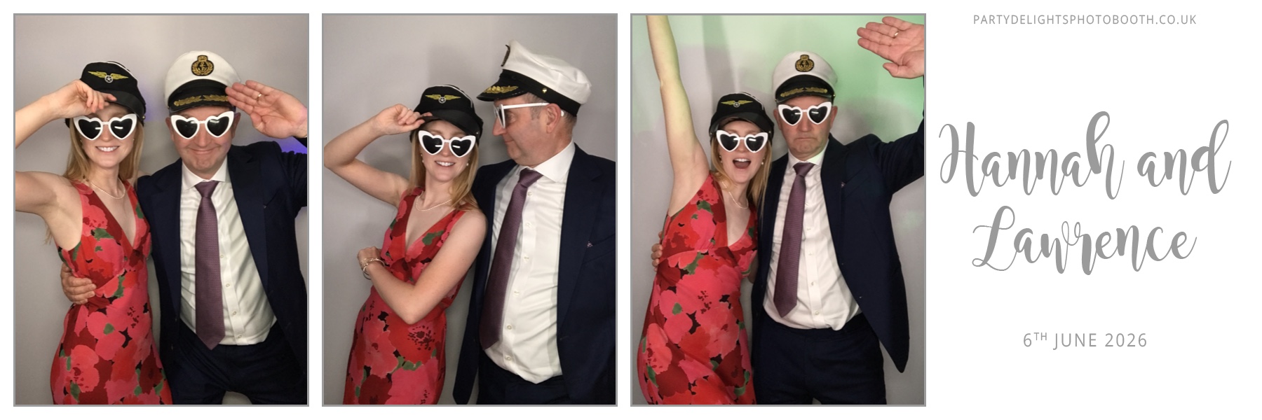 Hannah and Lawrence's Wedding | View more photos from the event at gallery.partydelightsphotobooth.co.uk/u/PartyDelightsPhotoBooth/Hannah-and-Lawrences-Wedding