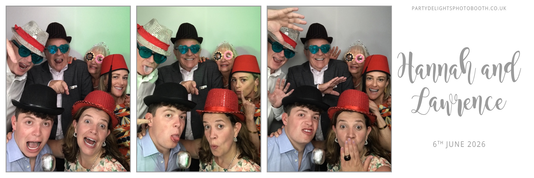 Hannah and Lawrence's Wedding | View more photos from the event at gallery.partydelightsphotobooth.co.uk/u/PartyDelightsPhotoBooth/Hannah-and-Lawrences-Wedding