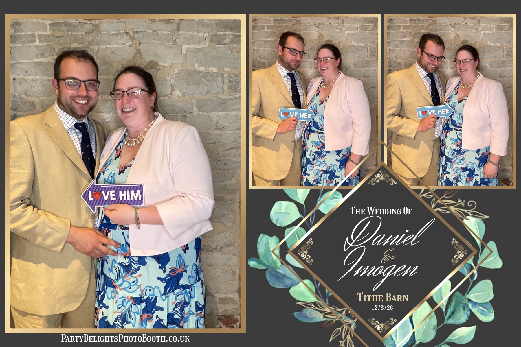 Imogen and Dan’s Wedding | View more photos from the event at gallery.partydelightsphotobooth.co.uk/u/PartyDelightsPhotoBooth/Imogen-and-Dan’s-Wedding