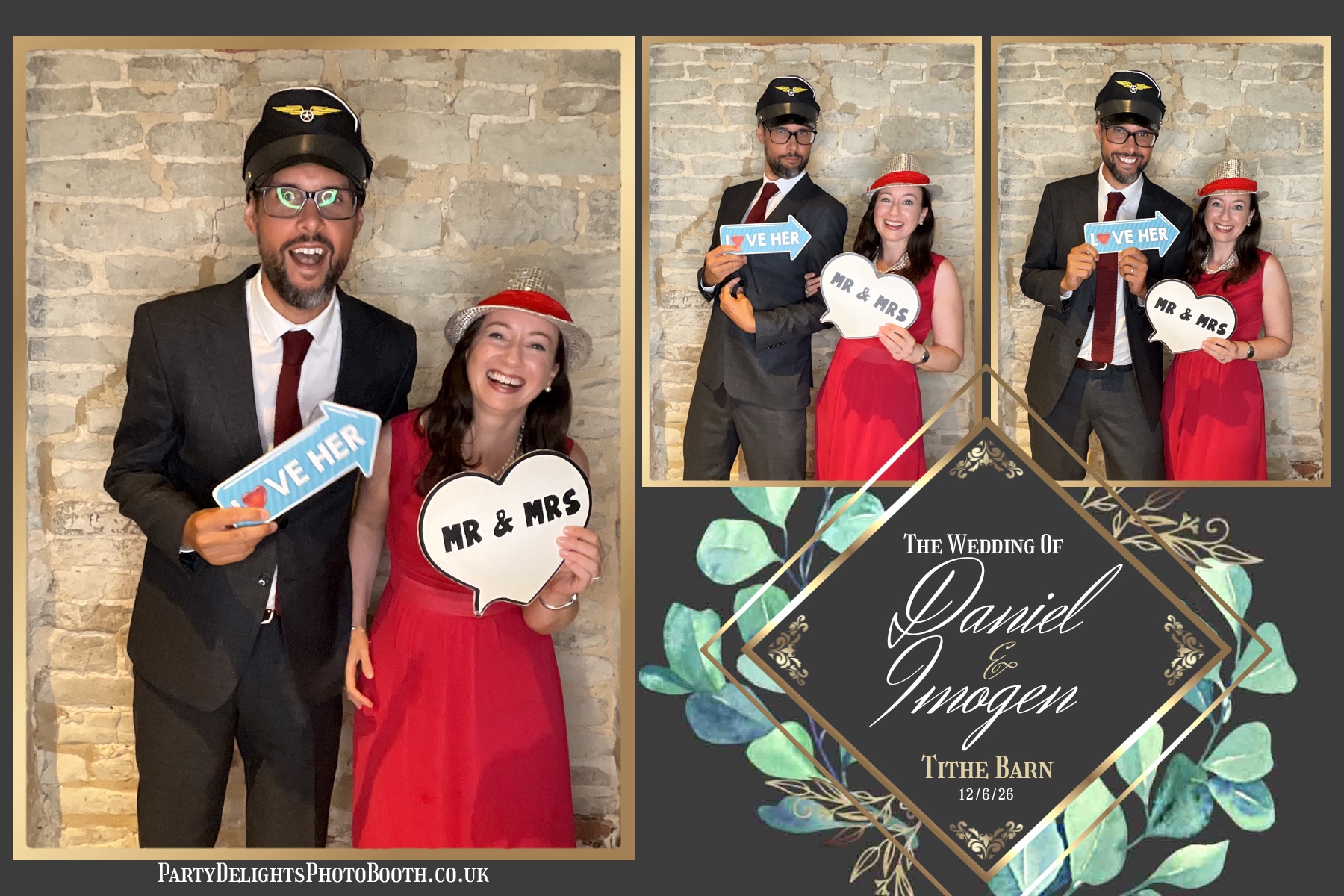 Imogen and Dan’s Wedding | View more photos from the event at gallery.partydelightsphotobooth.co.uk/u/PartyDelightsPhotoBooth/Imogen-and-Dan’s-Wedding