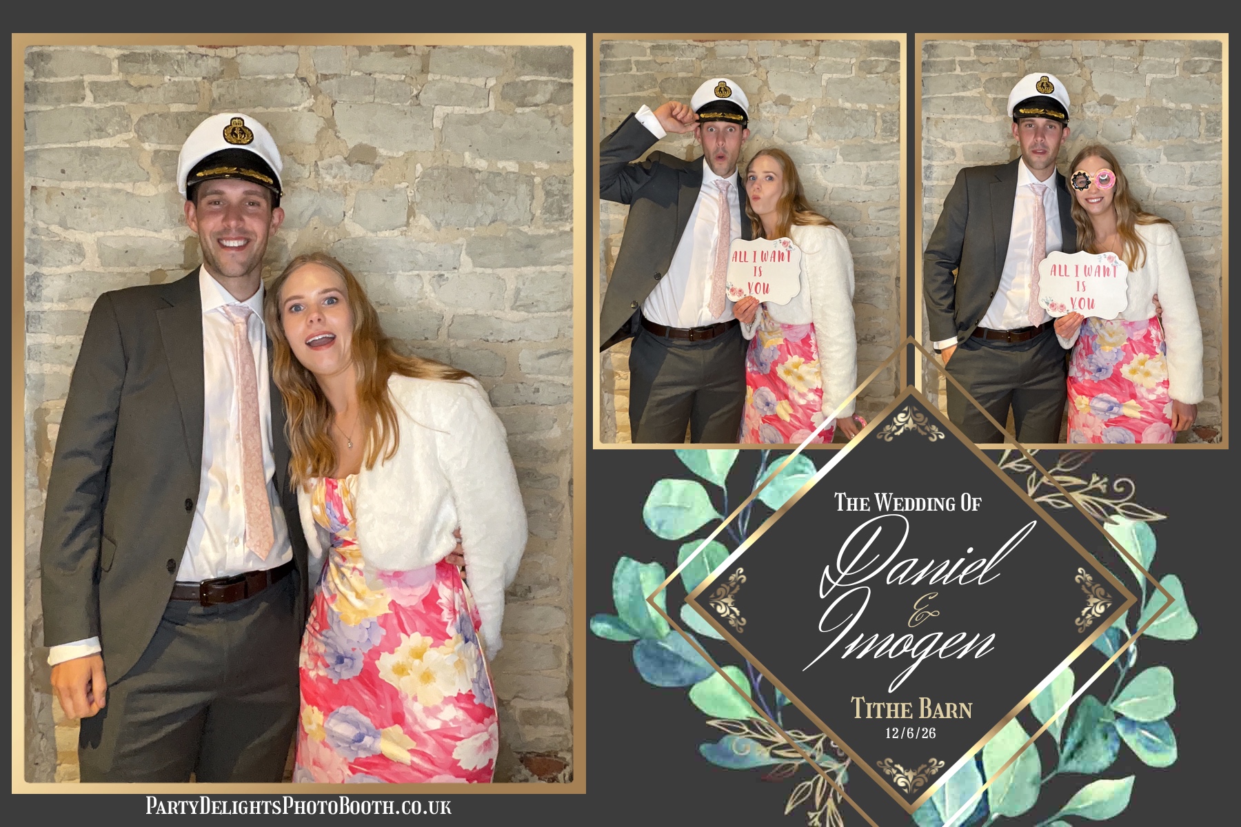 Imogen and Dan’s Wedding | View more photos from the event at gallery.partydelightsphotobooth.co.uk/u/PartyDelightsPhotoBooth/Imogen-and-Dan’s-Wedding