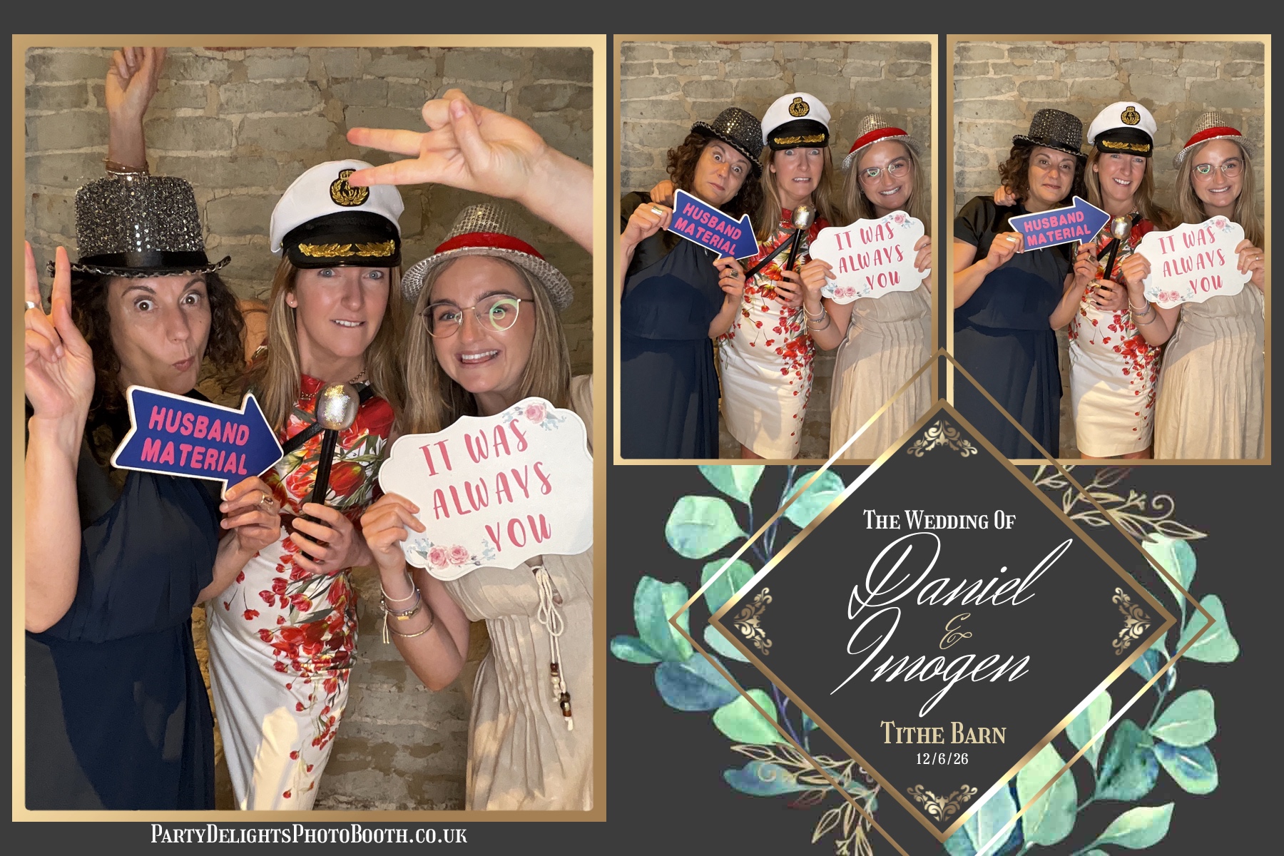 Imogen and Dan’s Wedding | View more photos from the event at gallery.partydelightsphotobooth.co.uk/u/PartyDelightsPhotoBooth/Imogen-and-Dan’s-Wedding