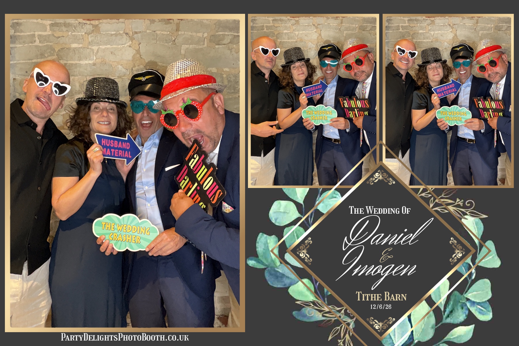 Imogen and Dan’s Wedding | View more photos from the event at gallery.partydelightsphotobooth.co.uk/u/PartyDelightsPhotoBooth/Imogen-and-Dan’s-Wedding