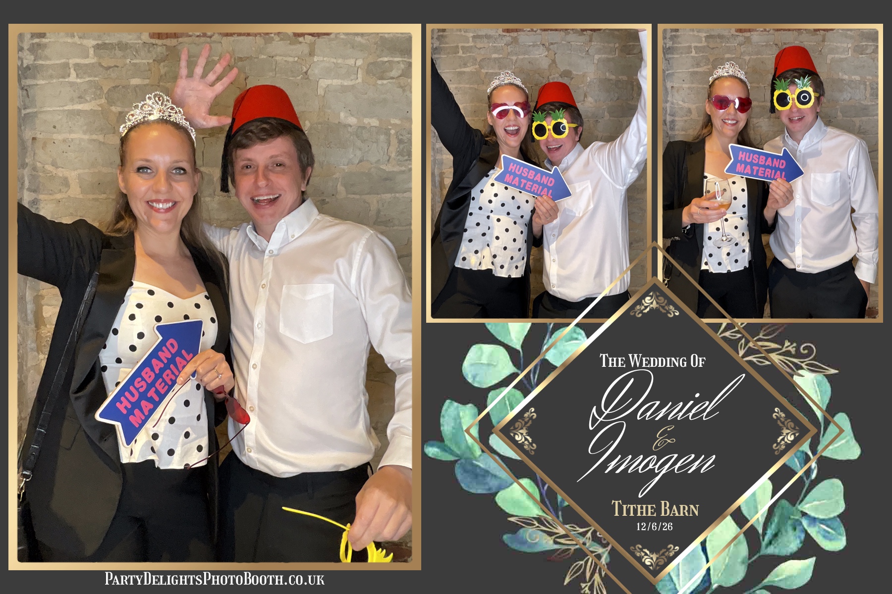 Imogen and Dan’s Wedding | View more photos from the event at gallery.partydelightsphotobooth.co.uk/u/PartyDelightsPhotoBooth/Imogen-and-Dan’s-Wedding