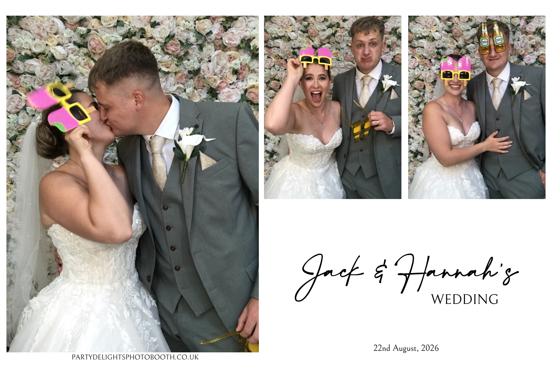 Jack & Hannah’s wedding | View more photos from the event at gallery.partydelightsphotobooth.co.uk/u/PartyDelightsPhotoBooth/Jack-Hannah’s-wedding