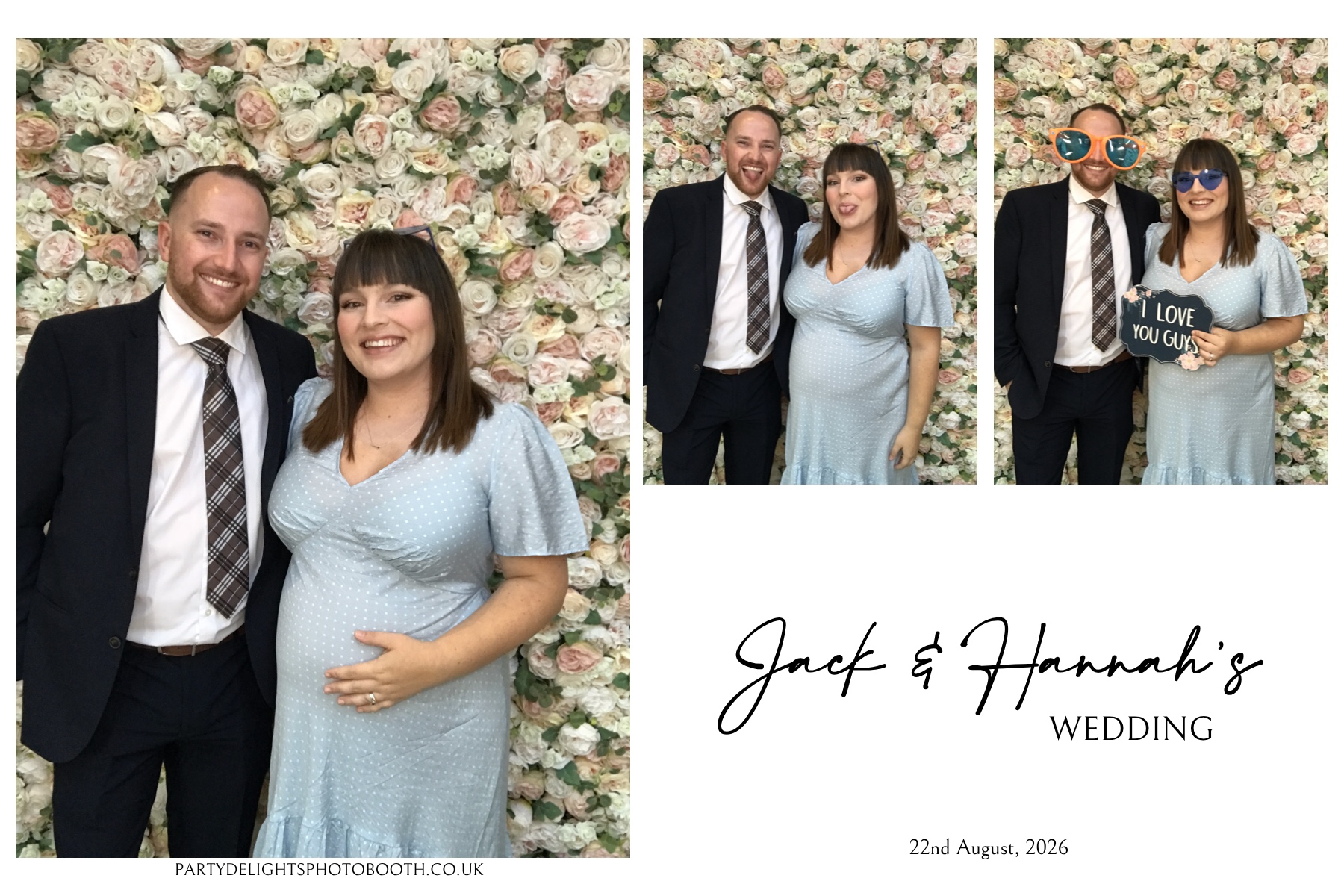Jack & Hannah’s wedding | View more photos from the event at gallery.partydelightsphotobooth.co.uk/u/PartyDelightsPhotoBooth/Jack-Hannah’s-wedding