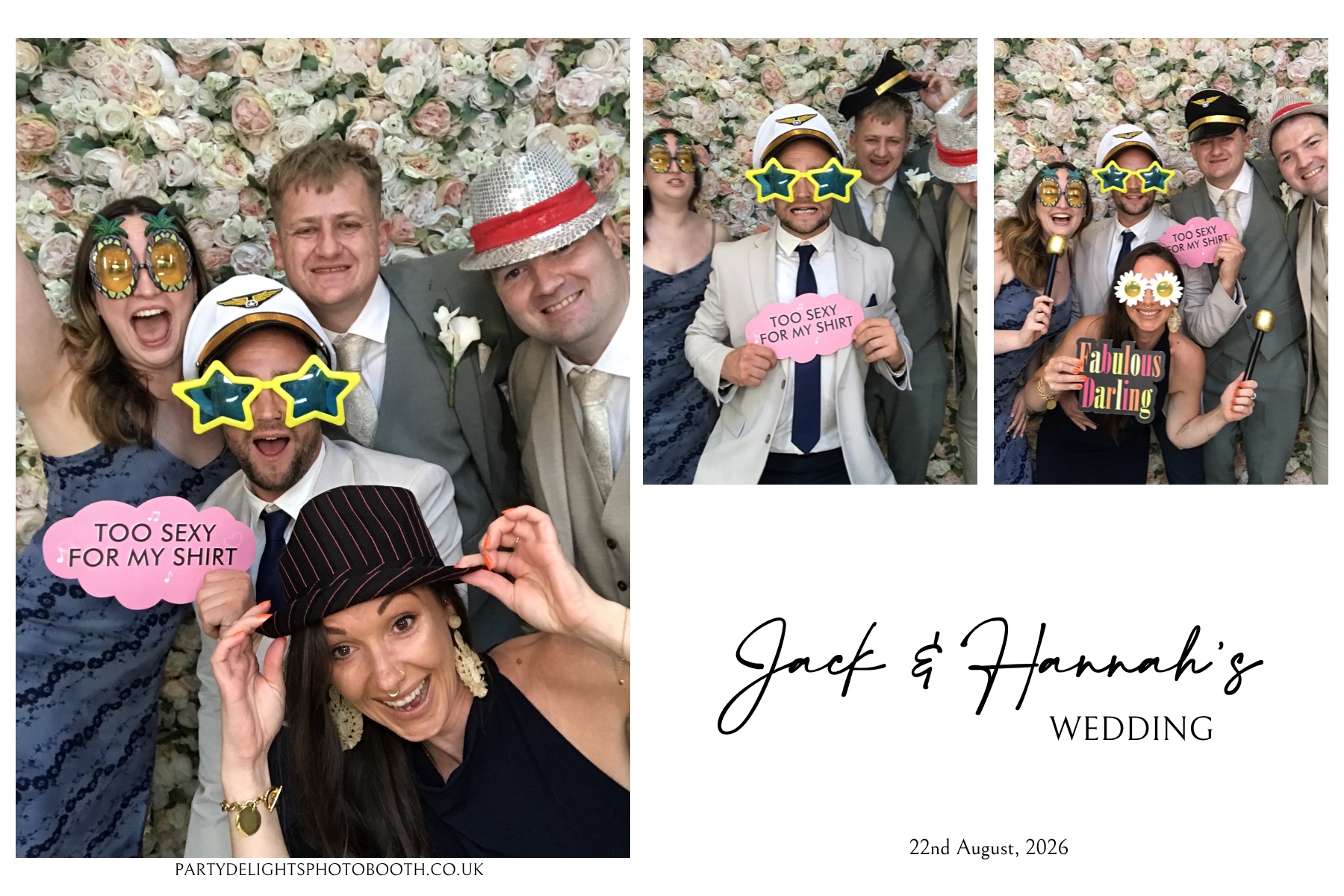 Jack & Hannah’s wedding | View more photos from the event at gallery.partydelightsphotobooth.co.uk/u/PartyDelightsPhotoBooth/Jack-Hannah’s-wedding