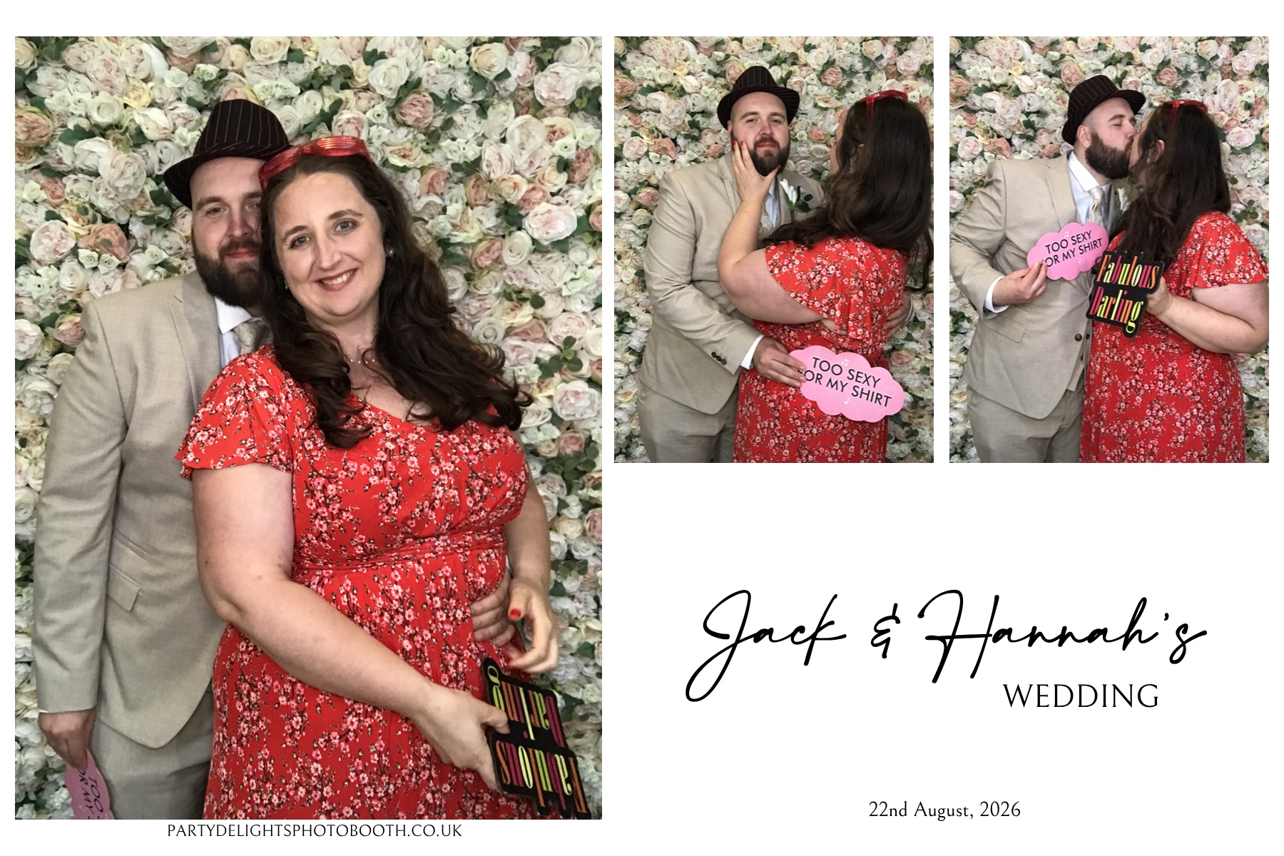Jack & Hannah’s wedding | View more photos from the event at gallery.partydelightsphotobooth.co.uk/u/PartyDelightsPhotoBooth/Jack-Hannah’s-wedding
