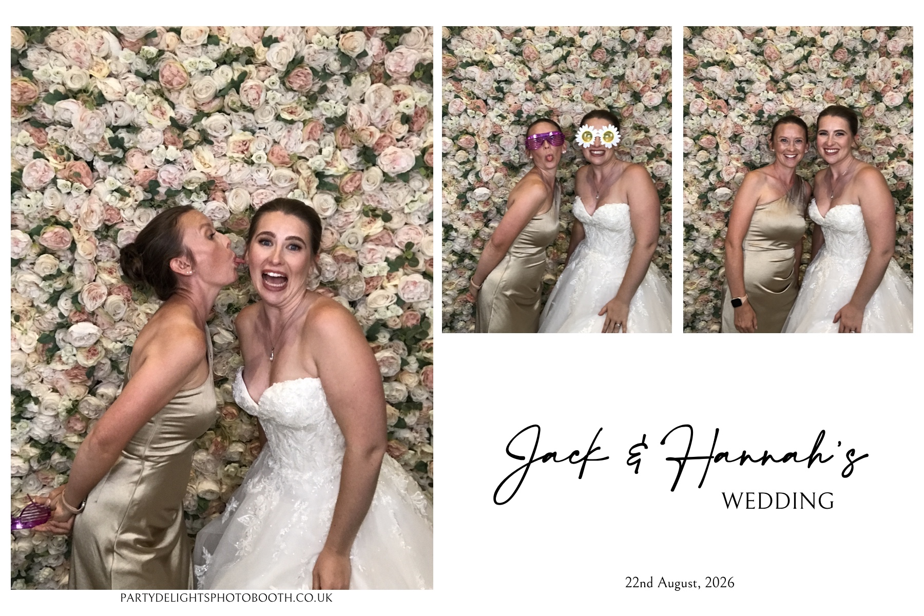 Jack & Hannah’s wedding | View more photos from the event at gallery.partydelightsphotobooth.co.uk/u/PartyDelightsPhotoBooth/Jack-Hannah’s-wedding