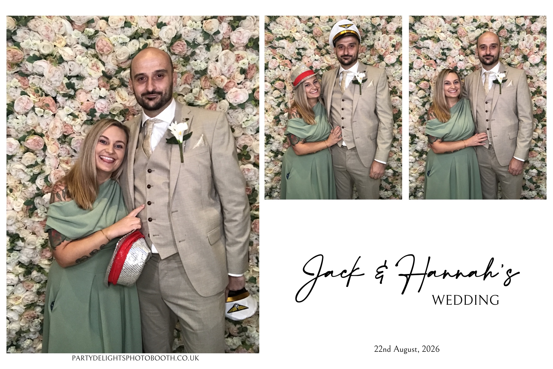 Jack & Hannah’s wedding | View more photos from the event at gallery.partydelightsphotobooth.co.uk/u/PartyDelightsPhotoBooth/Jack-Hannah’s-wedding