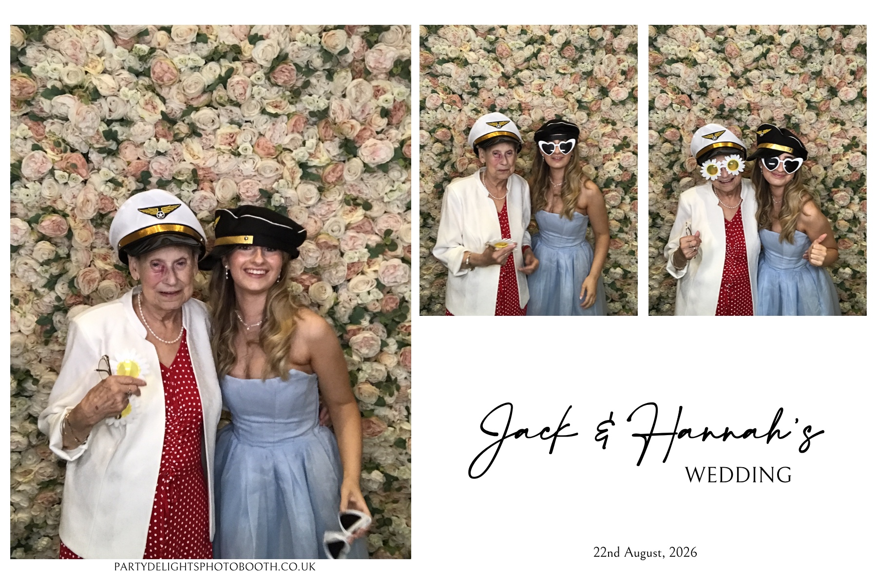 Jack & Hannah’s wedding | View more photos from the event at gallery.partydelightsphotobooth.co.uk/u/PartyDelightsPhotoBooth/Jack-Hannah’s-wedding