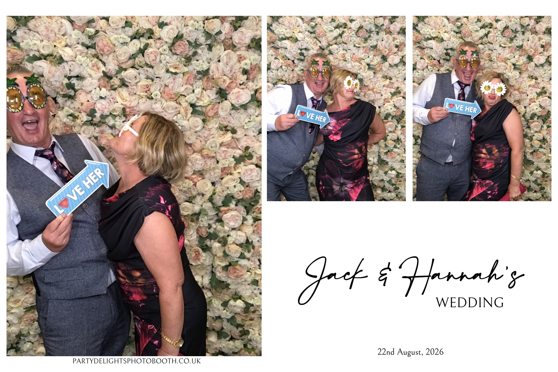 Jack & Hannah’s wedding | View more photos from the event at gallery.partydelightsphotobooth.co.uk/u/PartyDelightsPhotoBooth/Jack-Hannah’s-wedding
