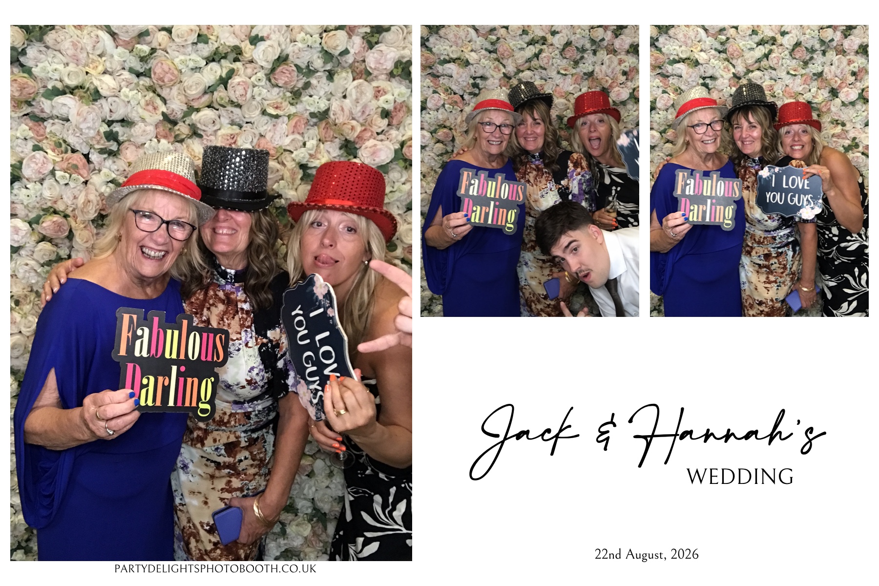 Jack & Hannah’s wedding | View more photos from the event at gallery.partydelightsphotobooth.co.uk/u/PartyDelightsPhotoBooth/Jack-Hannah’s-wedding