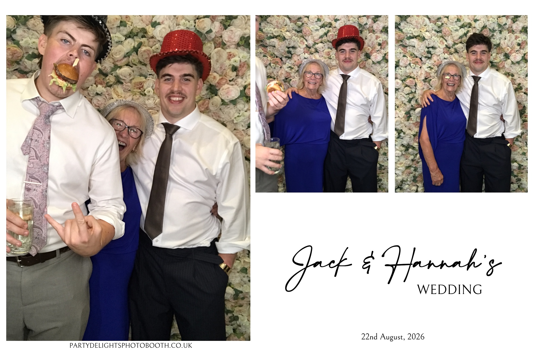 Jack & Hannah’s wedding | View more photos from the event at gallery.partydelightsphotobooth.co.uk/u/PartyDelightsPhotoBooth/Jack-Hannah’s-wedding