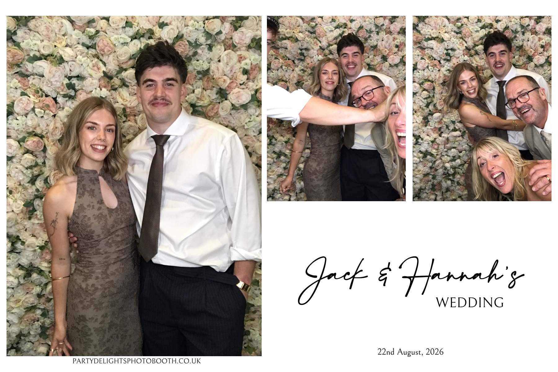 Jack & Hannah’s wedding | View more photos from the event at gallery.partydelightsphotobooth.co.uk/u/PartyDelightsPhotoBooth/Jack-Hannah’s-wedding