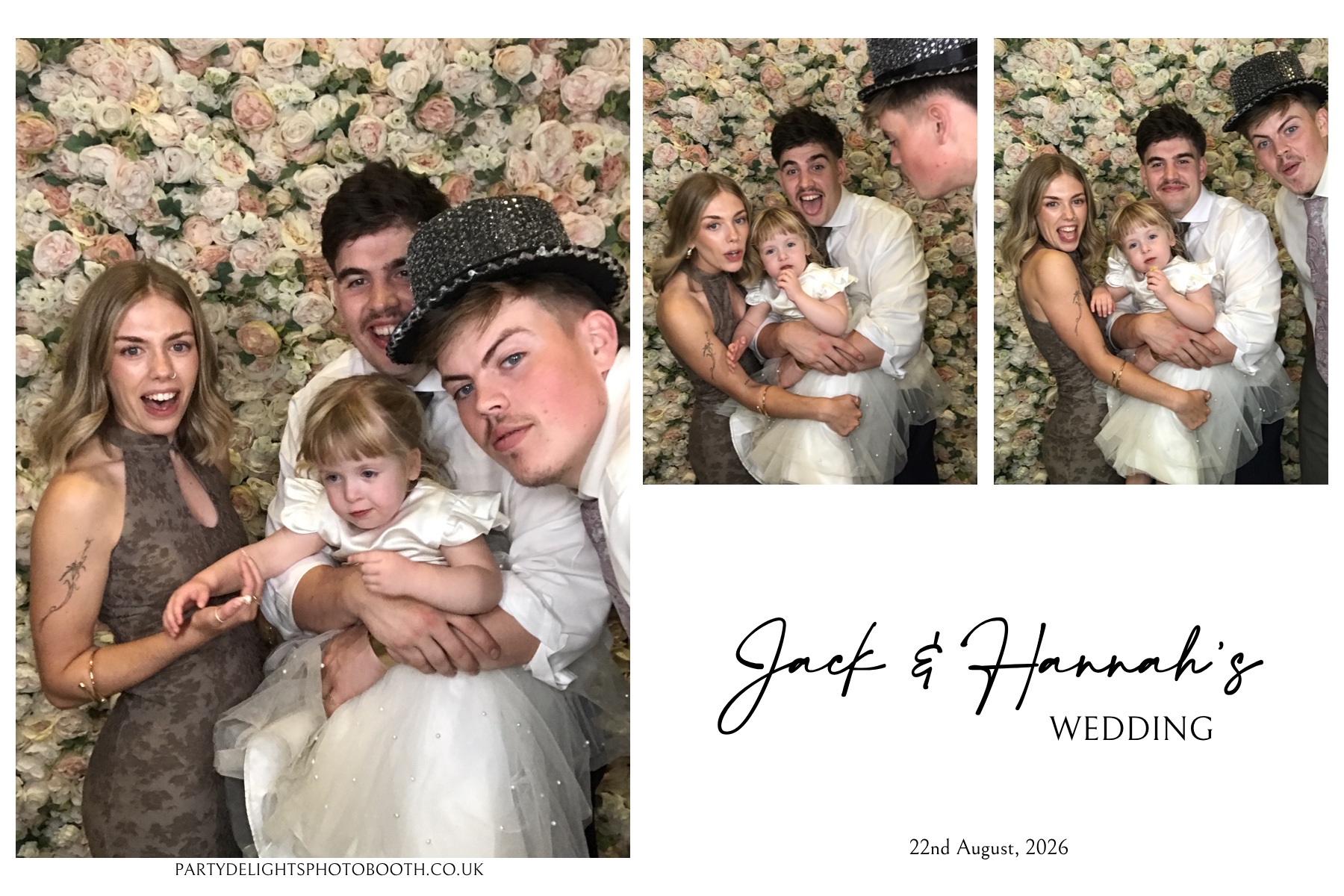 Jack & Hannah’s wedding | View more photos from the event at gallery.partydelightsphotobooth.co.uk/u/PartyDelightsPhotoBooth/Jack-Hannah’s-wedding