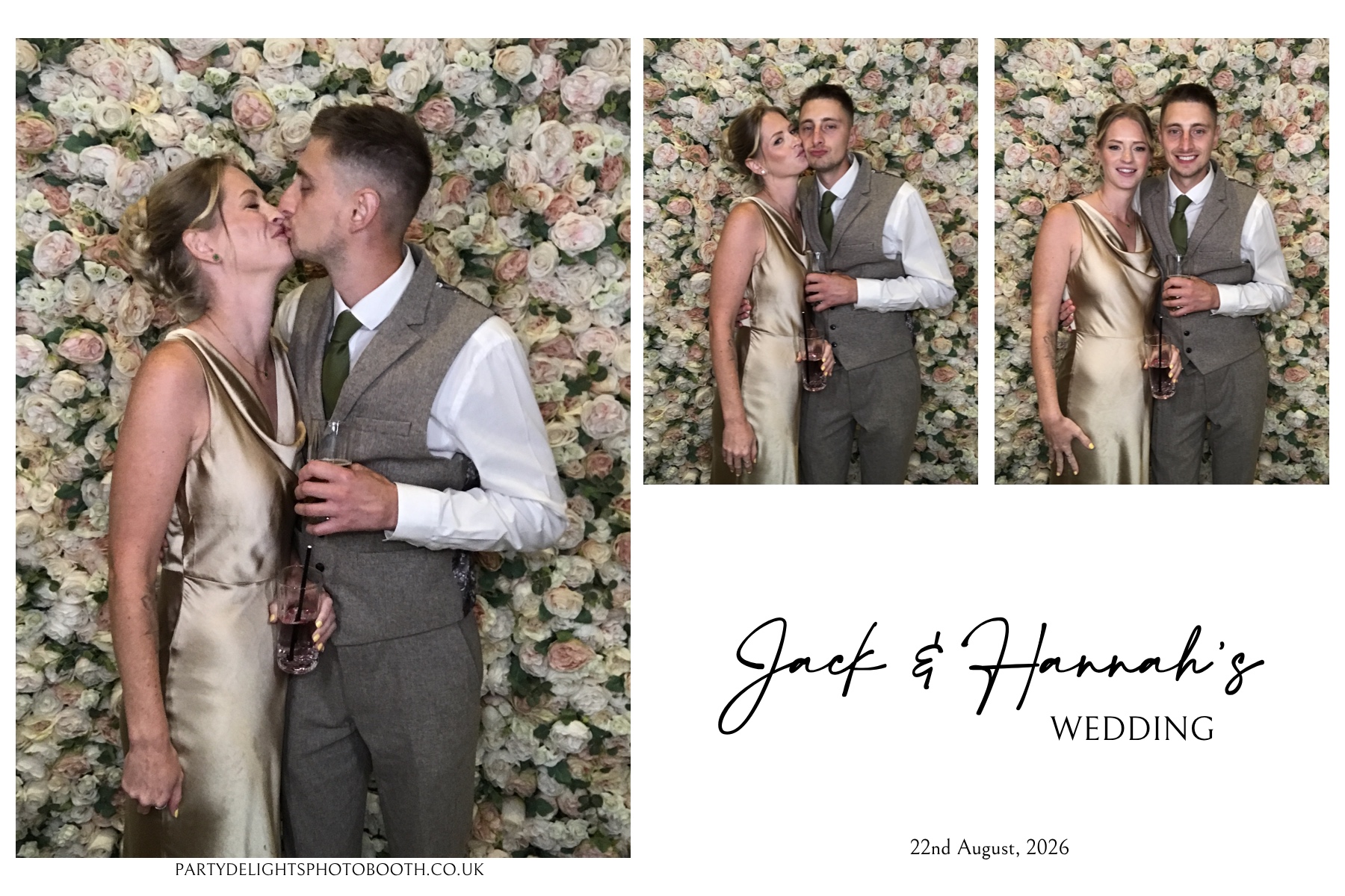 Jack & Hannah’s wedding | View more photos from the event at gallery.partydelightsphotobooth.co.uk/u/PartyDelightsPhotoBooth/Jack-Hannah’s-wedding