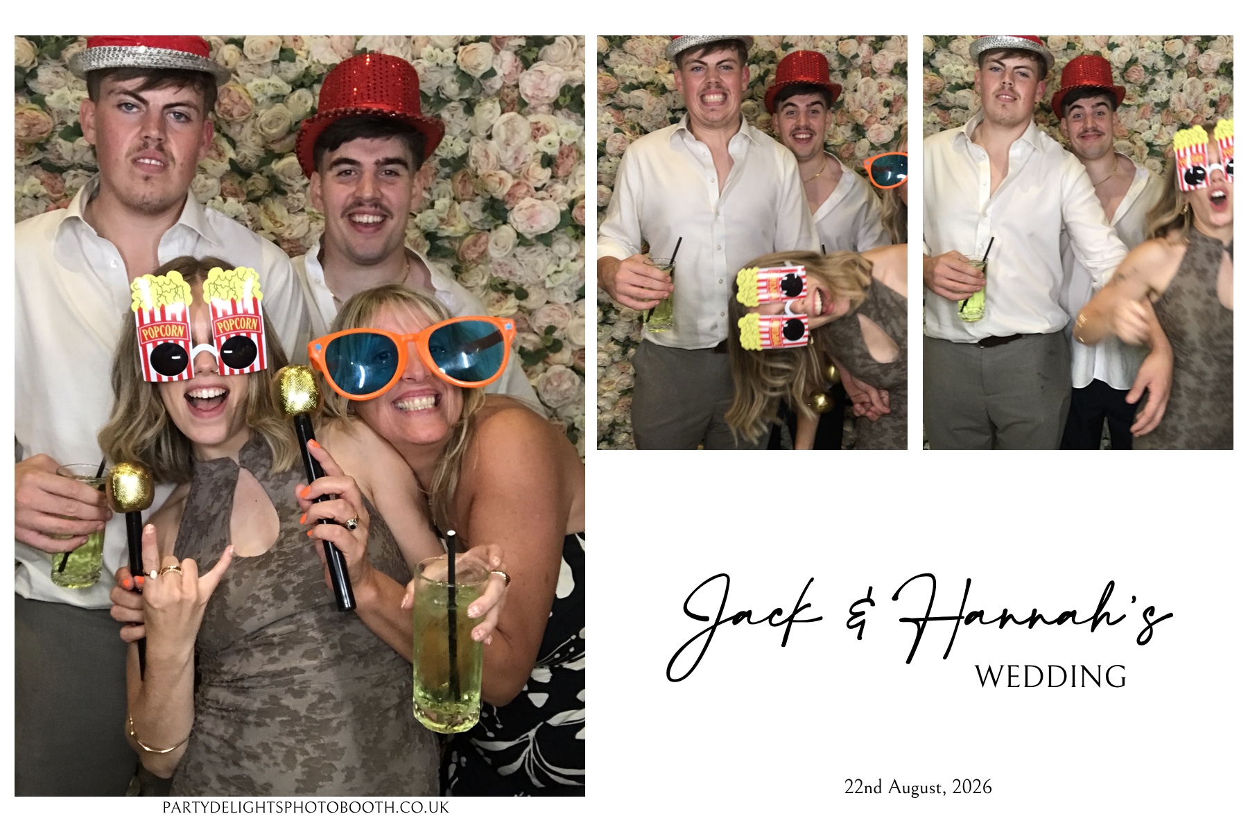 Jack & Hannah’s wedding | View more photos from the event at gallery.partydelightsphotobooth.co.uk/u/PartyDelightsPhotoBooth/Jack-Hannah’s-wedding