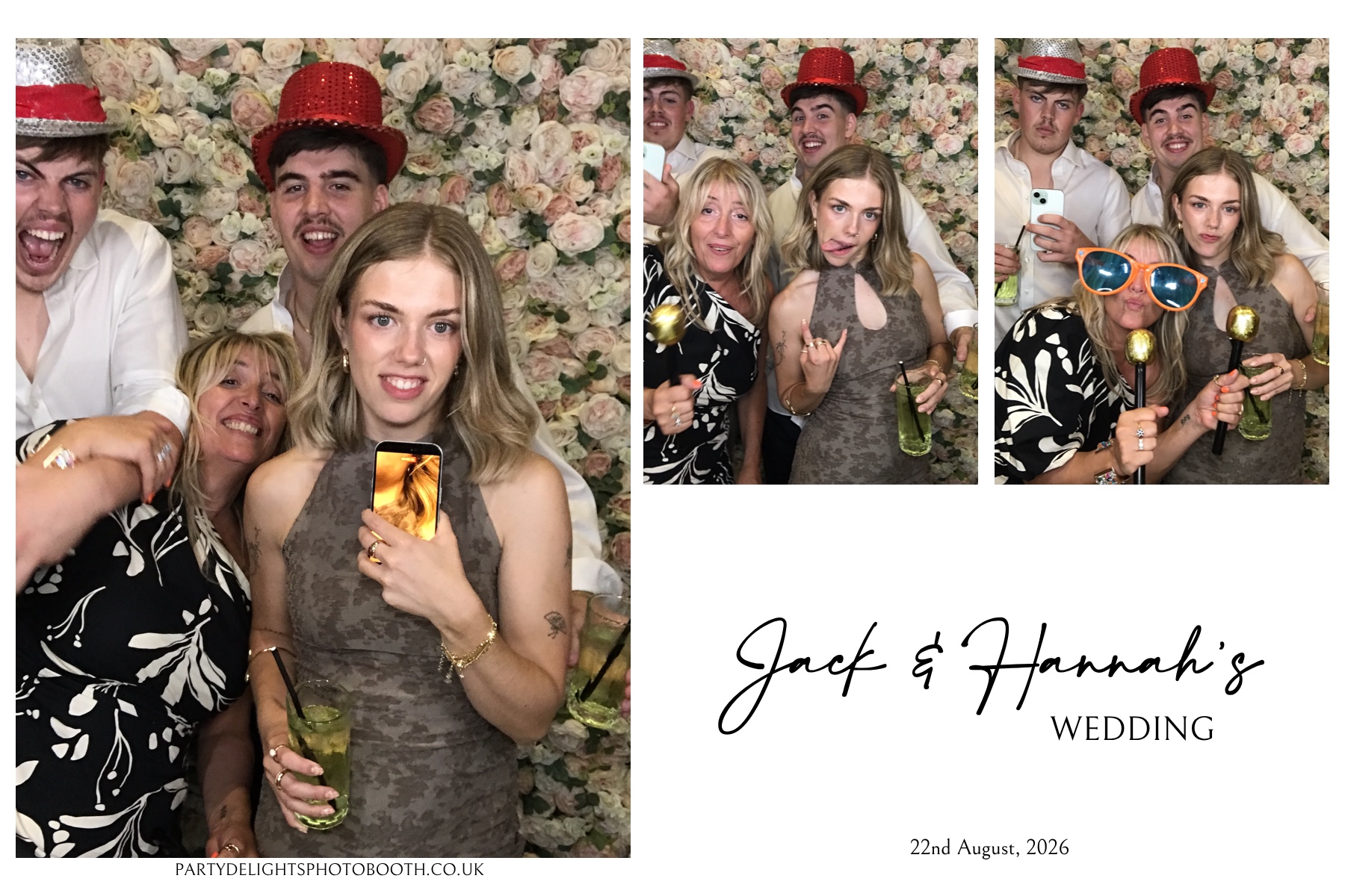 Jack & Hannah’s wedding | View more photos from the event at gallery.partydelightsphotobooth.co.uk/u/PartyDelightsPhotoBooth/Jack-Hannah’s-wedding