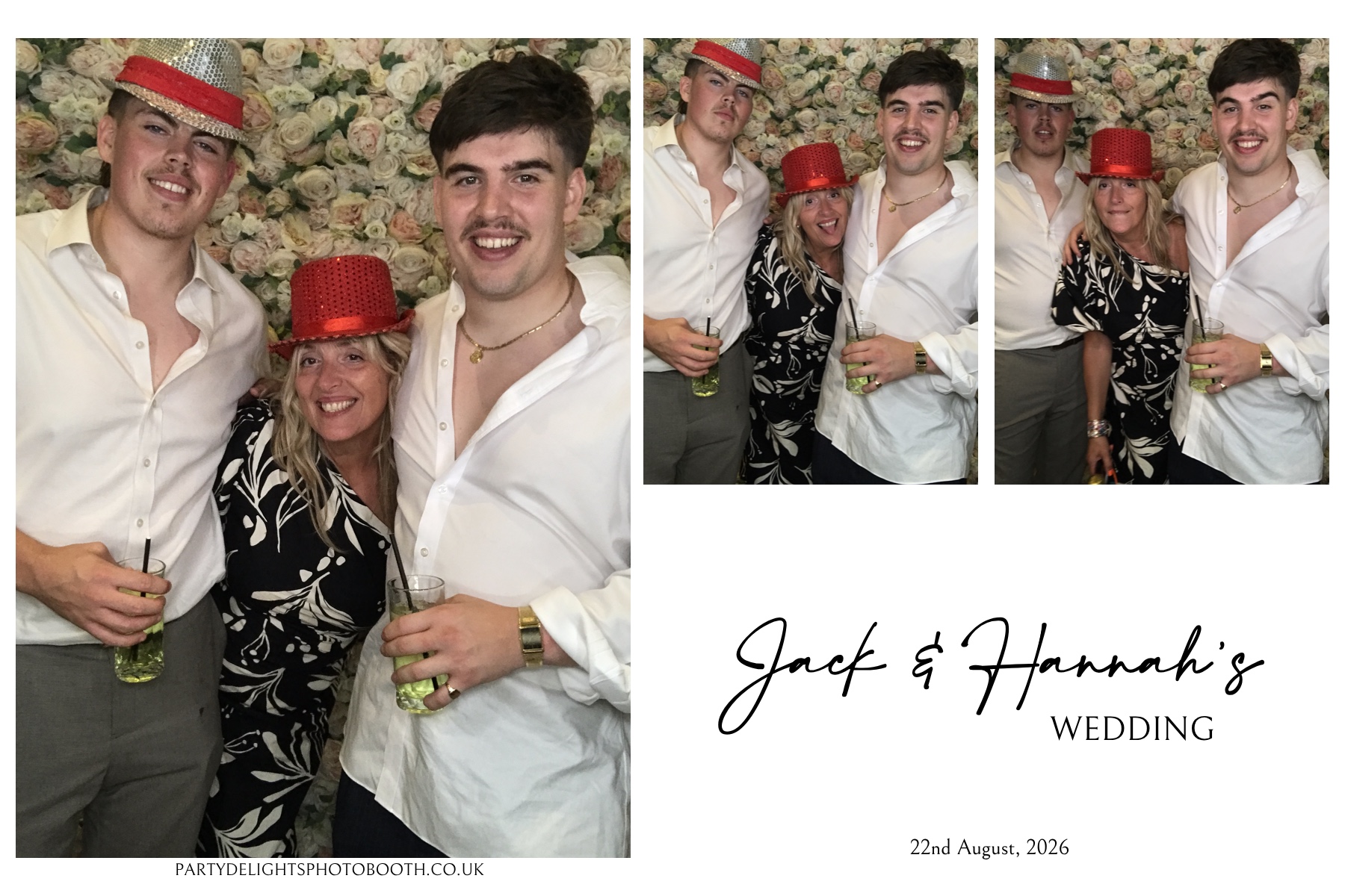 Jack & Hannah’s wedding | View more photos from the event at gallery.partydelightsphotobooth.co.uk/u/PartyDelightsPhotoBooth/Jack-Hannah’s-wedding