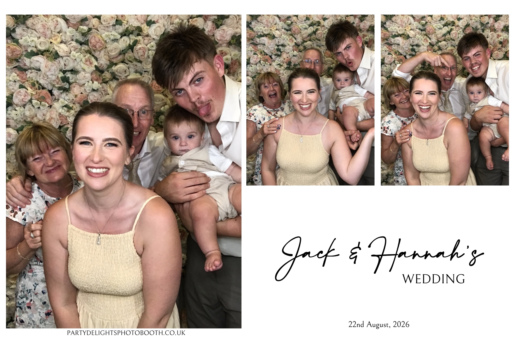 Jack & Hannah’s wedding | View more photos from the event at gallery.partydelightsphotobooth.co.uk/u/PartyDelightsPhotoBooth/Jack-Hannah’s-wedding