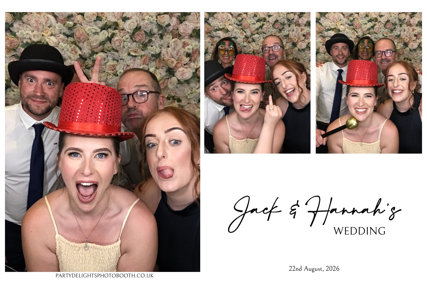 Jack & Hannah’s wedding | View more photos from the event at gallery.partydelightsphotobooth.co.uk/u/PartyDelightsPhotoBooth/Jack-Hannah’s-wedding