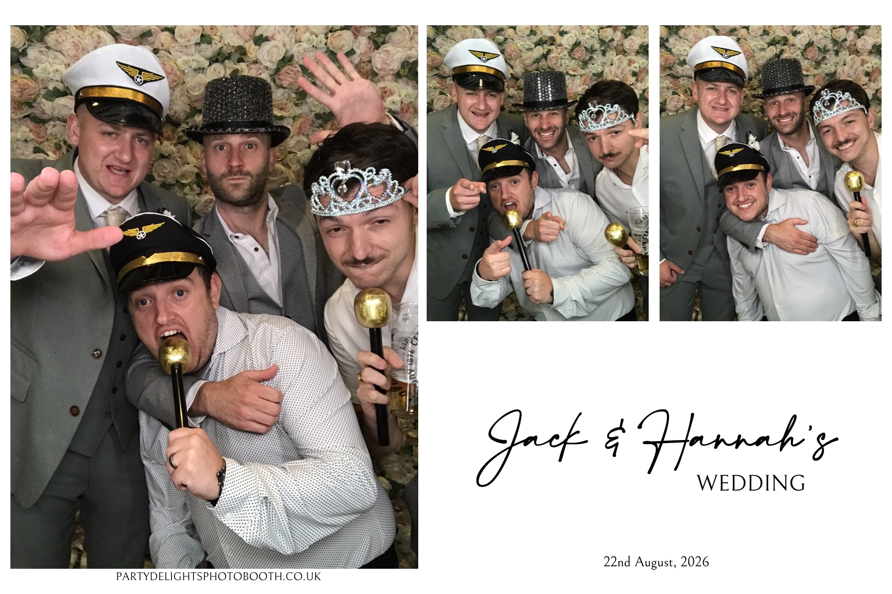 Jack & Hannah’s wedding | View more photos from the event at gallery.partydelightsphotobooth.co.uk/u/PartyDelightsPhotoBooth/Jack-Hannah’s-wedding
