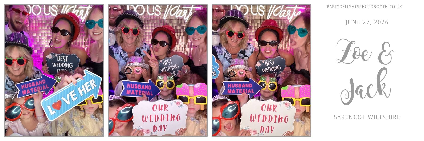 Jack and Zoe’s Wedding | View more photos from the event at gallery.partydelightsphotobooth.co.uk/u/PartyDelightsPhotoBooth/Jack-and-Zoe’s-Wedding