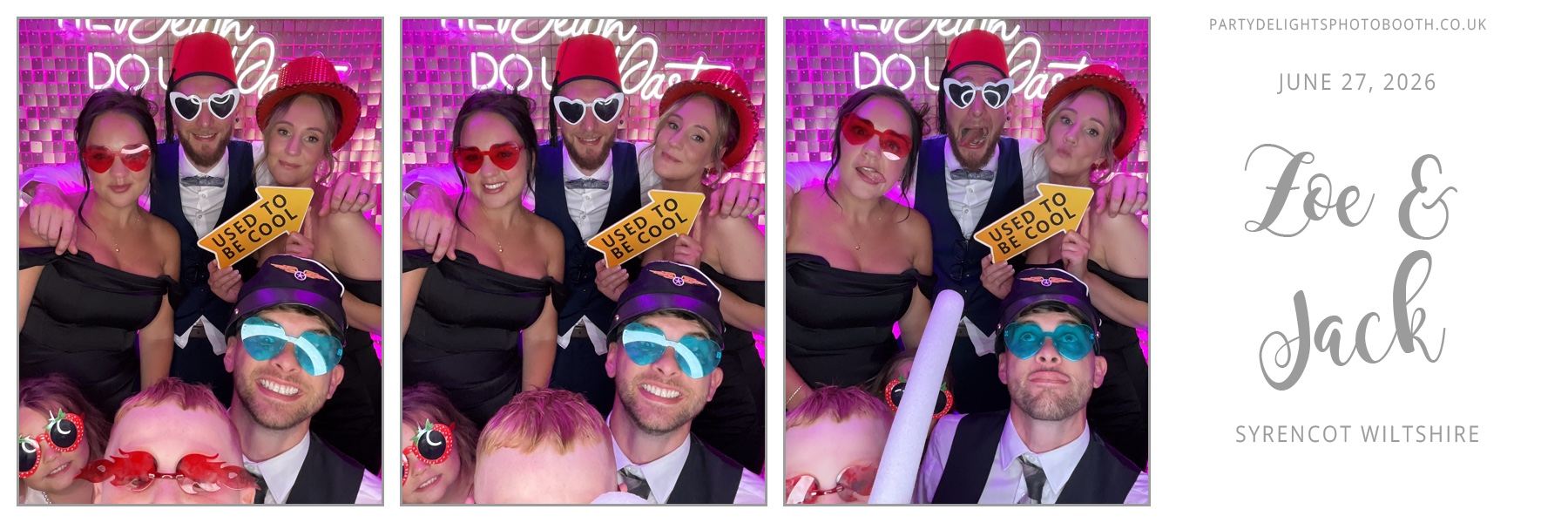 Jack and Zoe’s Wedding | View more photos from the event at gallery.partydelightsphotobooth.co.uk/u/PartyDelightsPhotoBooth/Jack-and-Zoe’s-Wedding